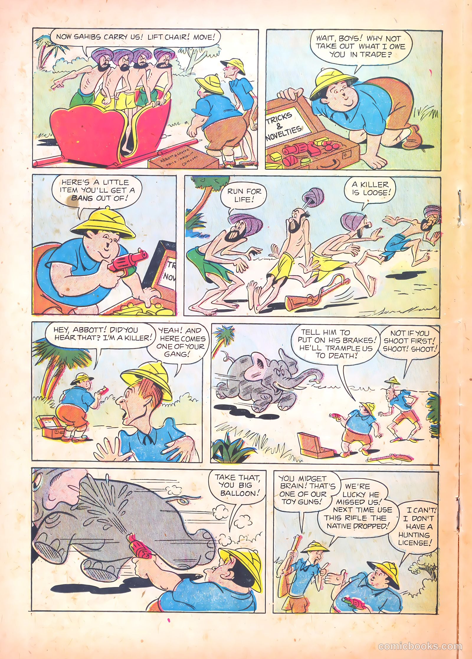 Abbott and Costello Comics #34 — page 18 of 37