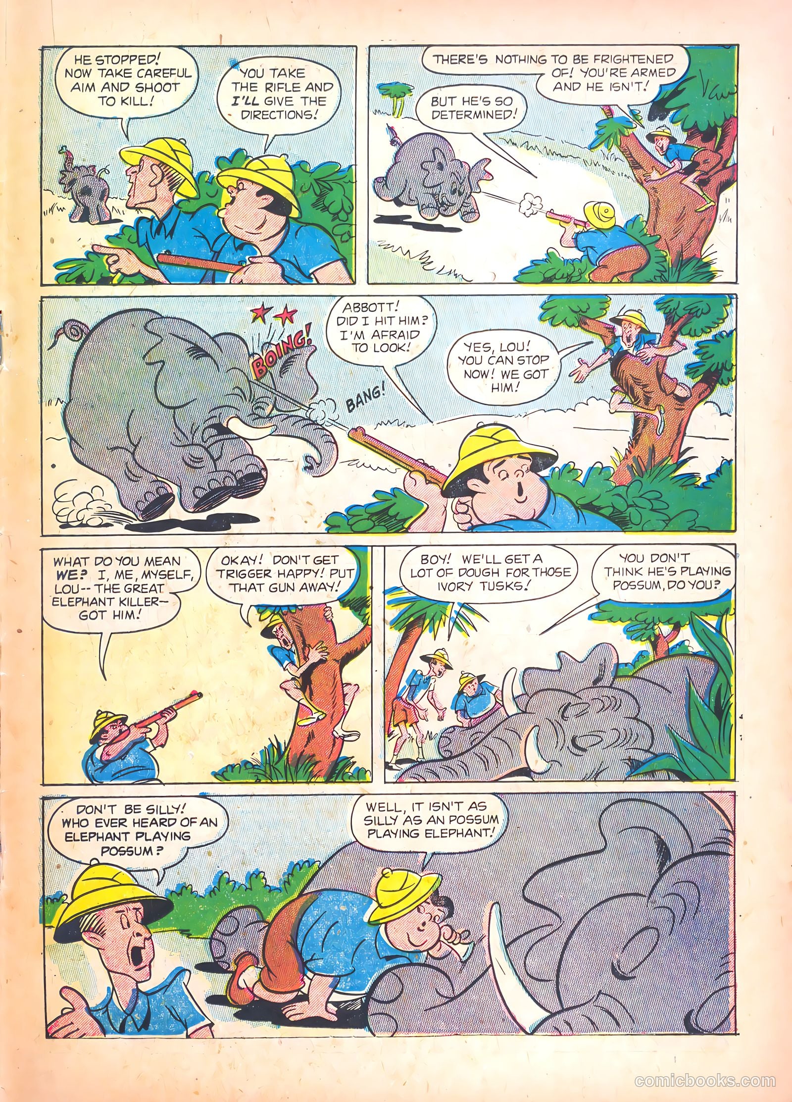 Abbott and Costello Comics #34 — page 19 of 37