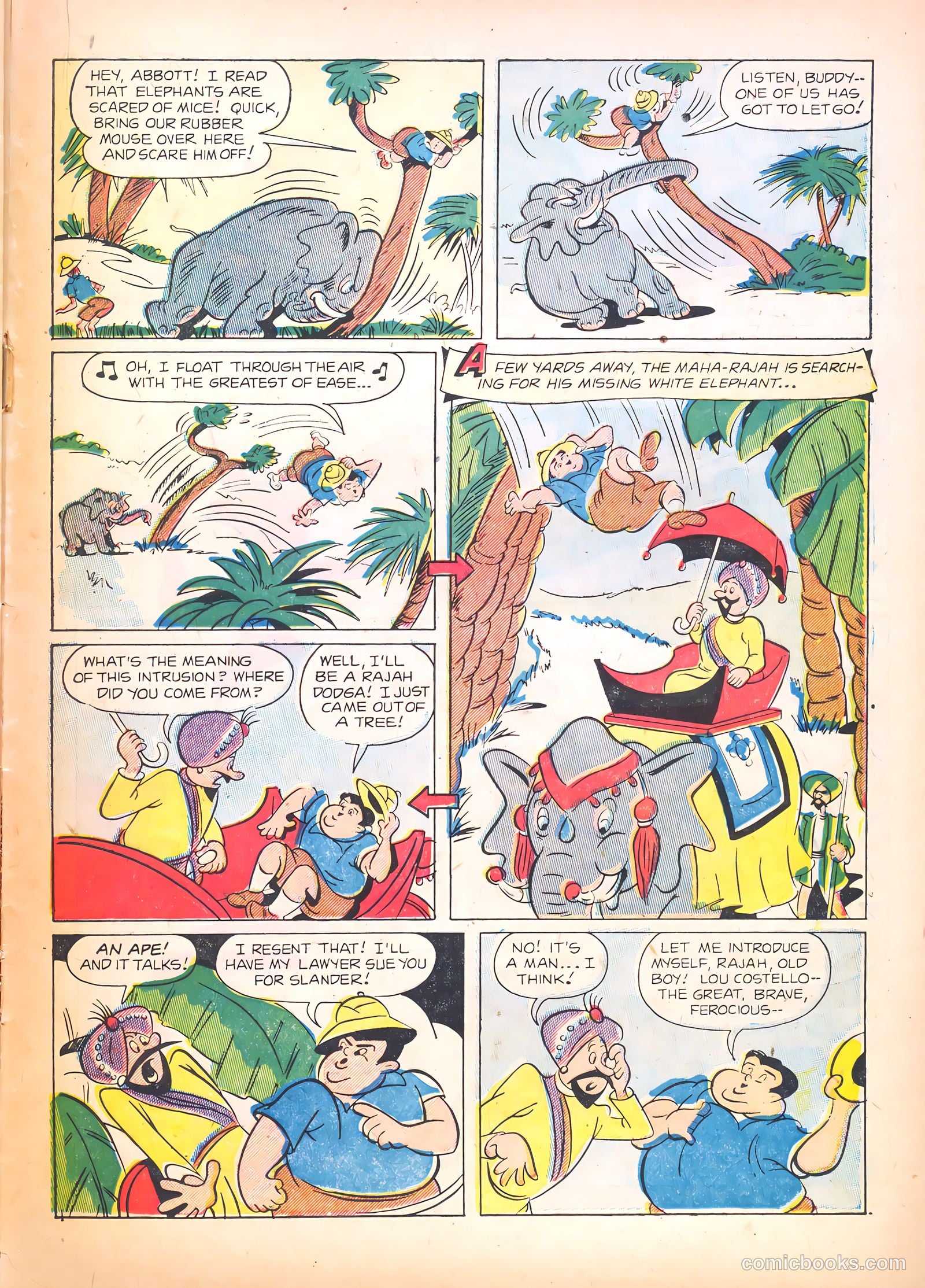 Abbott and Costello Comics #34 — page 21 of 37