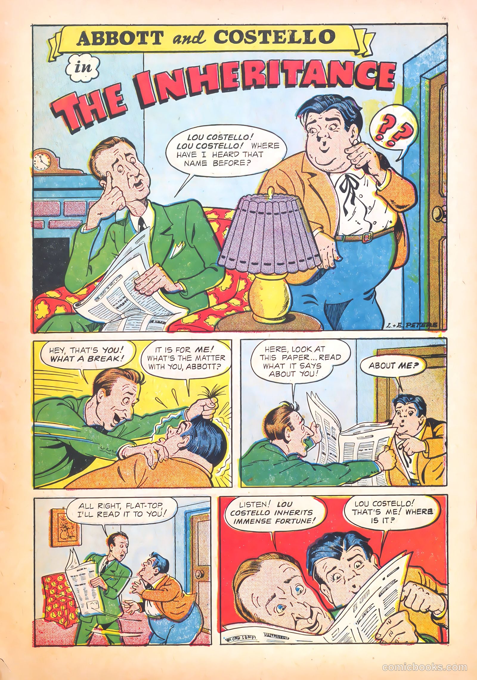 Abbott and Costello Comics #34 — page 27 of 37