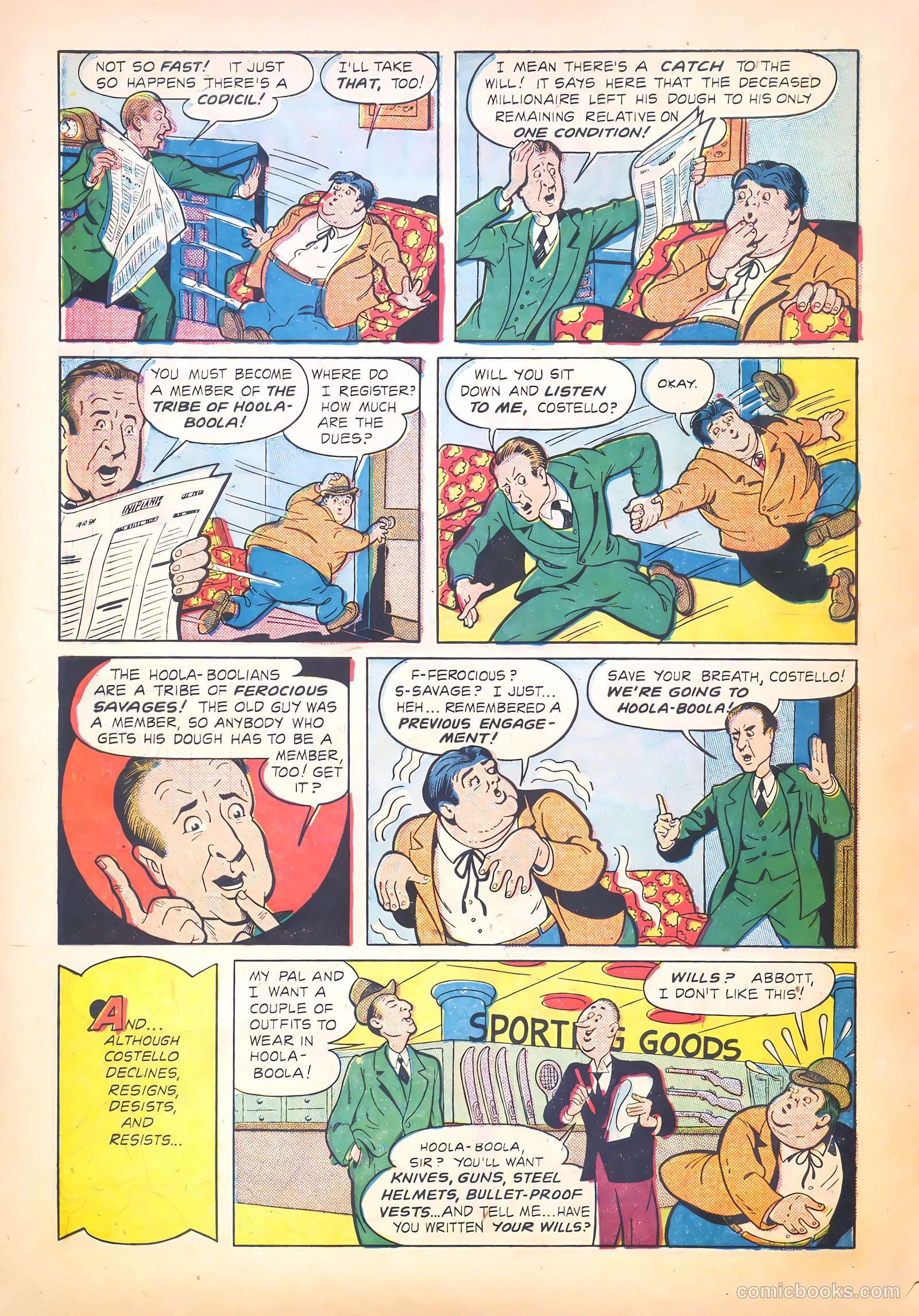 Abbott and Costello Comics #34 — page 28 of 37