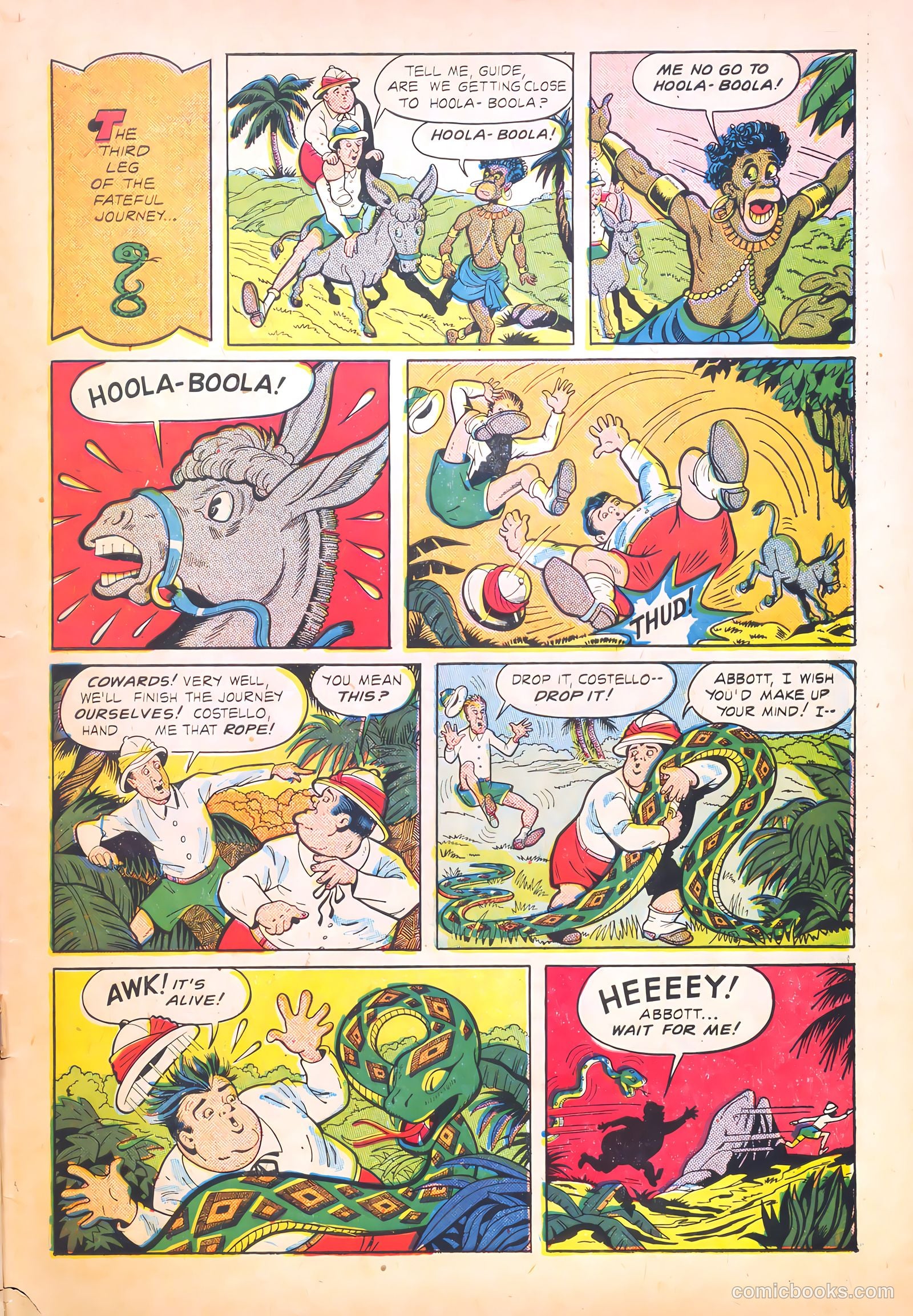 Abbott and Costello Comics #34 — page 31 of 37