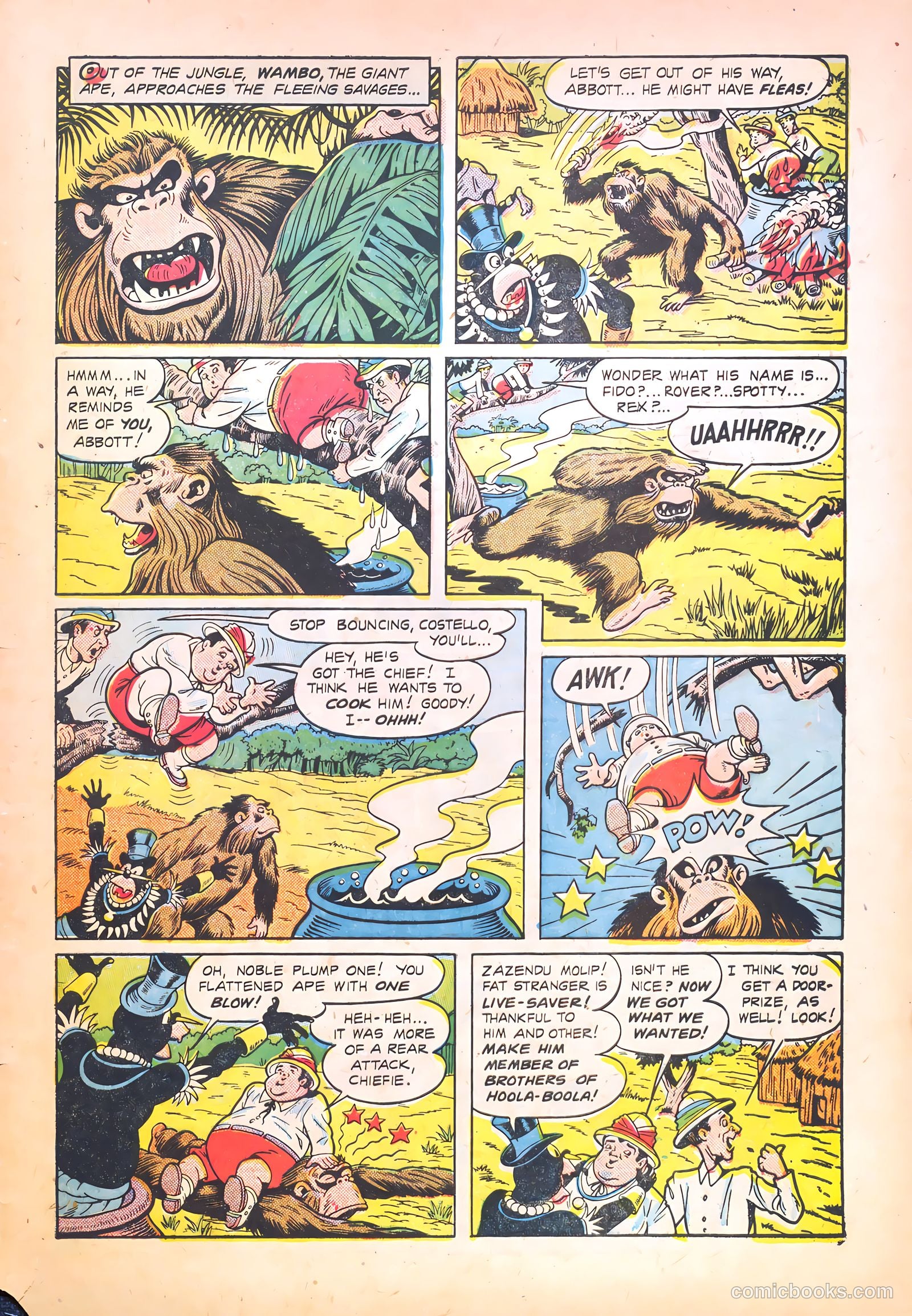 Abbott and Costello Comics #34 — page 33 of 37