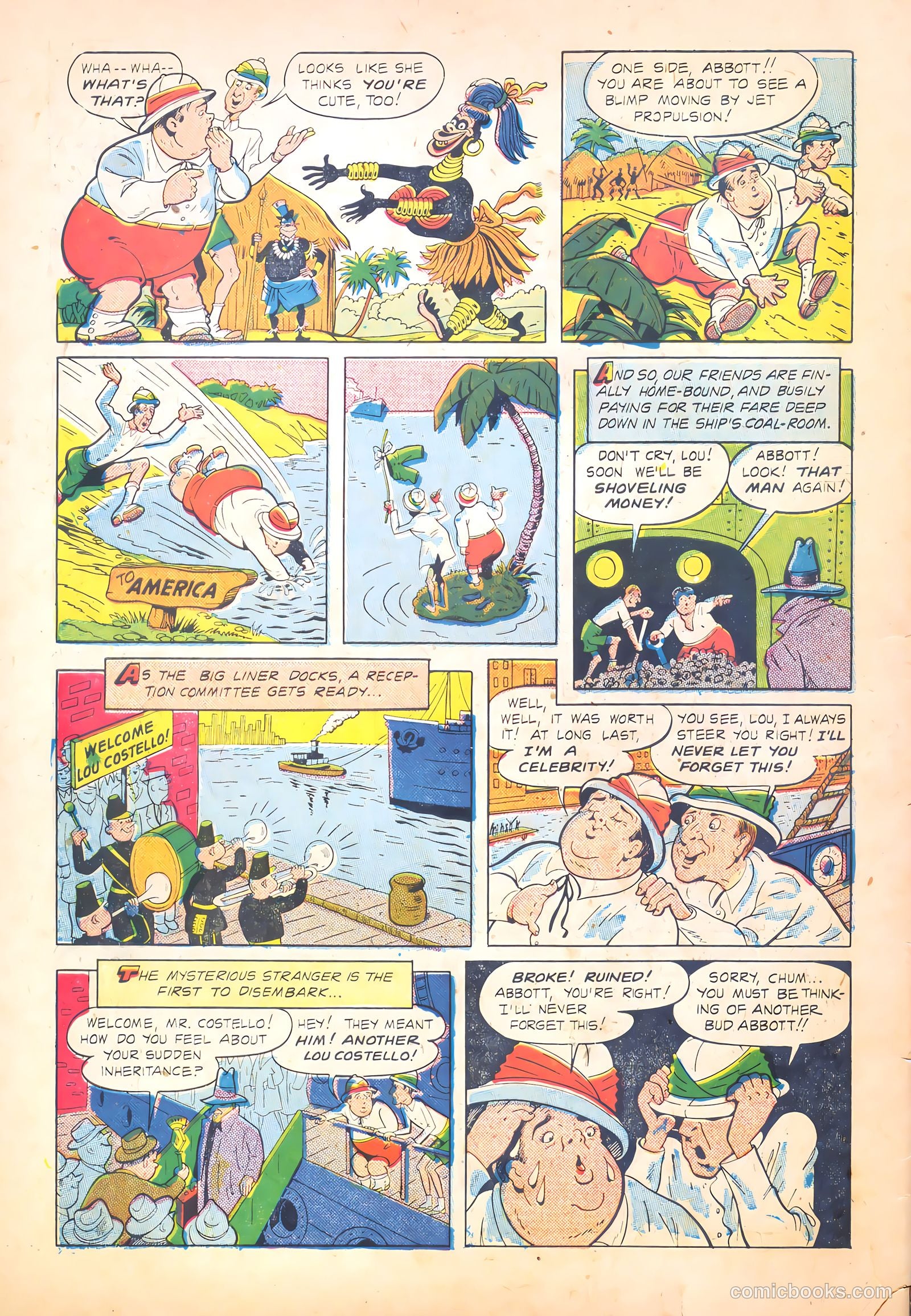 Abbott and Costello Comics #34 — page 34 of 37