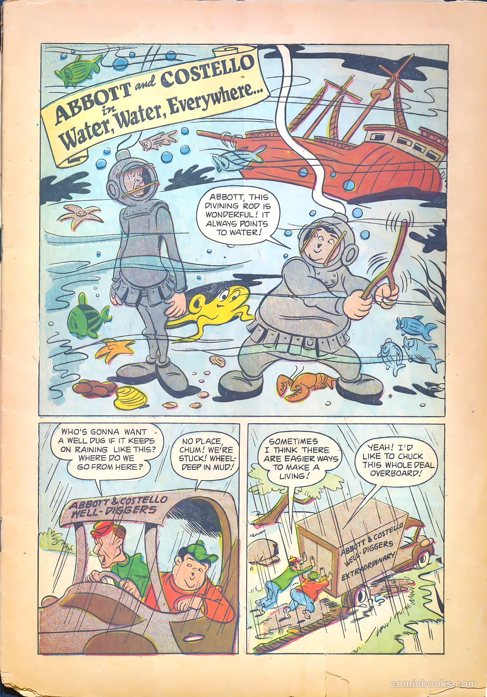 Abbott and Costello Comics #35 — page 3 of 36