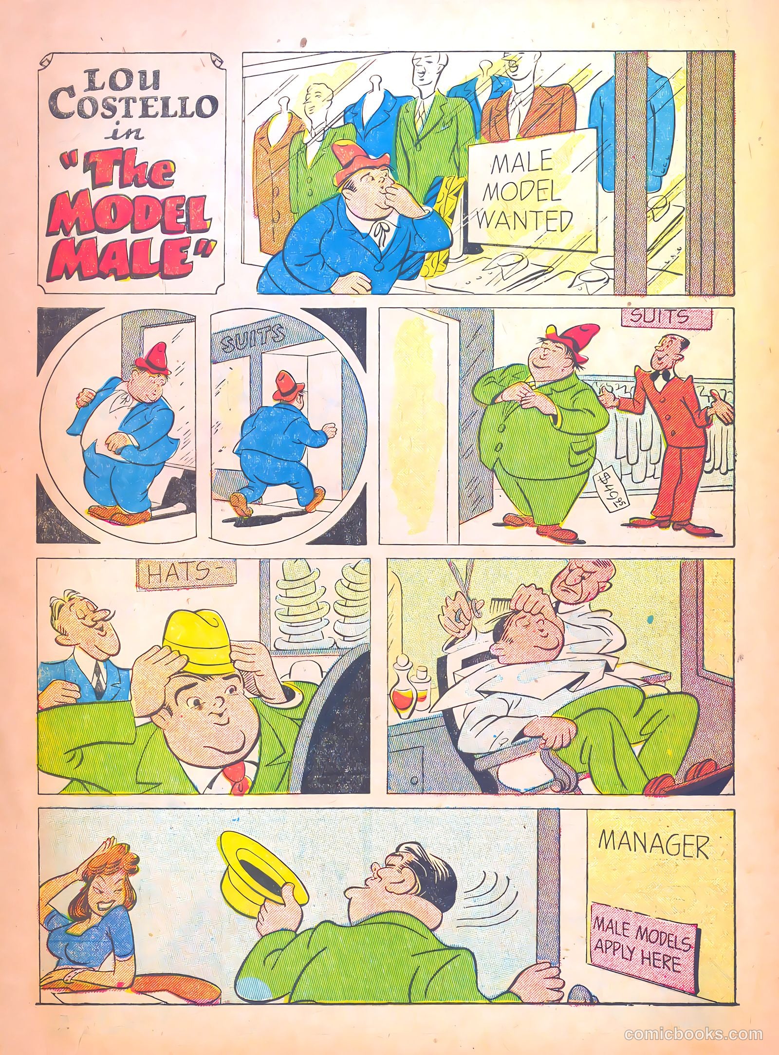 Abbott and Costello Comics #35 — page 8 of 36