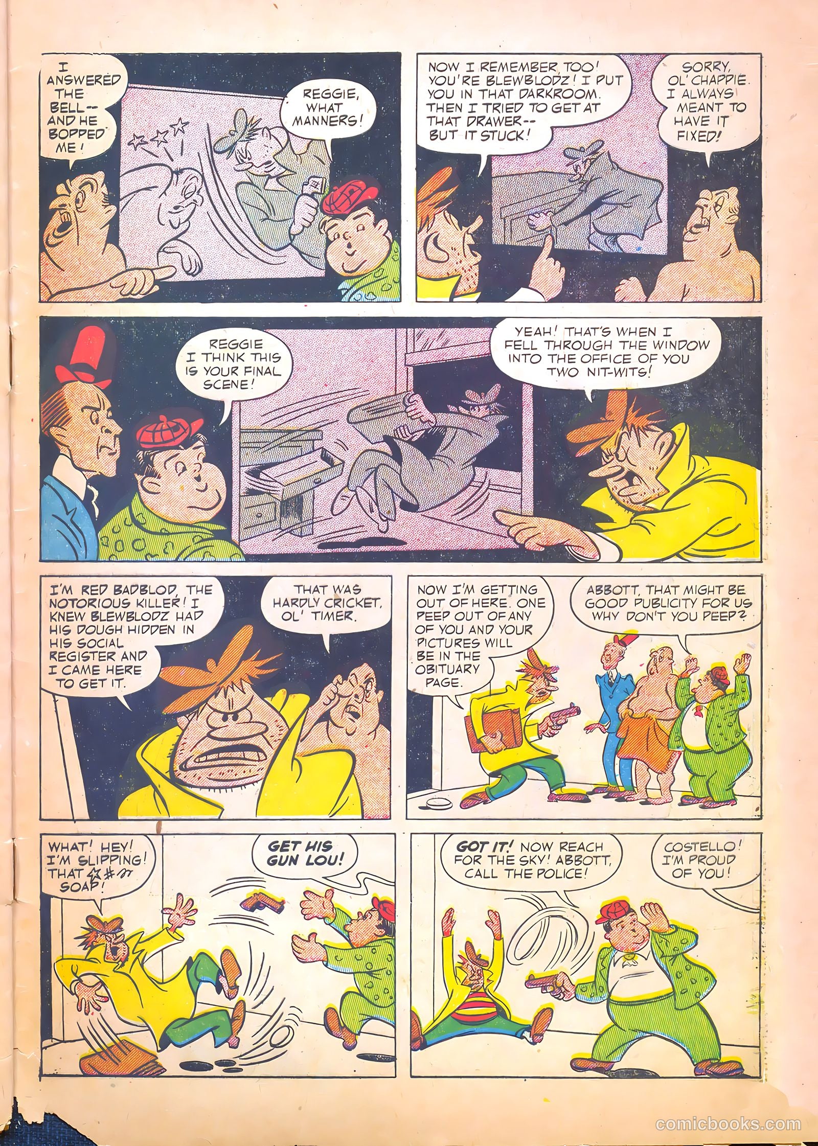 Abbott and Costello Comics #35 — page 33 of 36