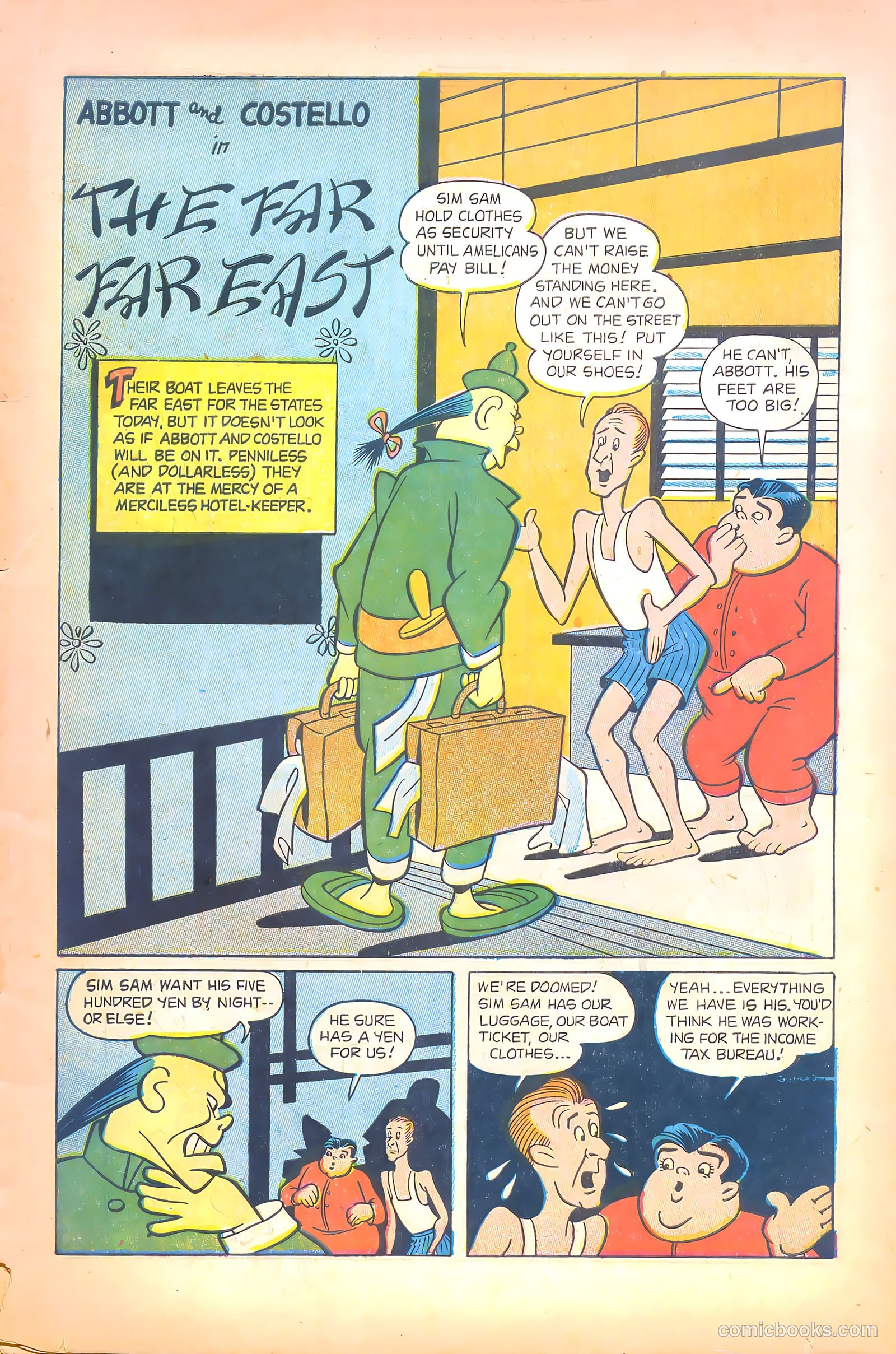 Abbott and Costello Comics #36 — page 3 of 36