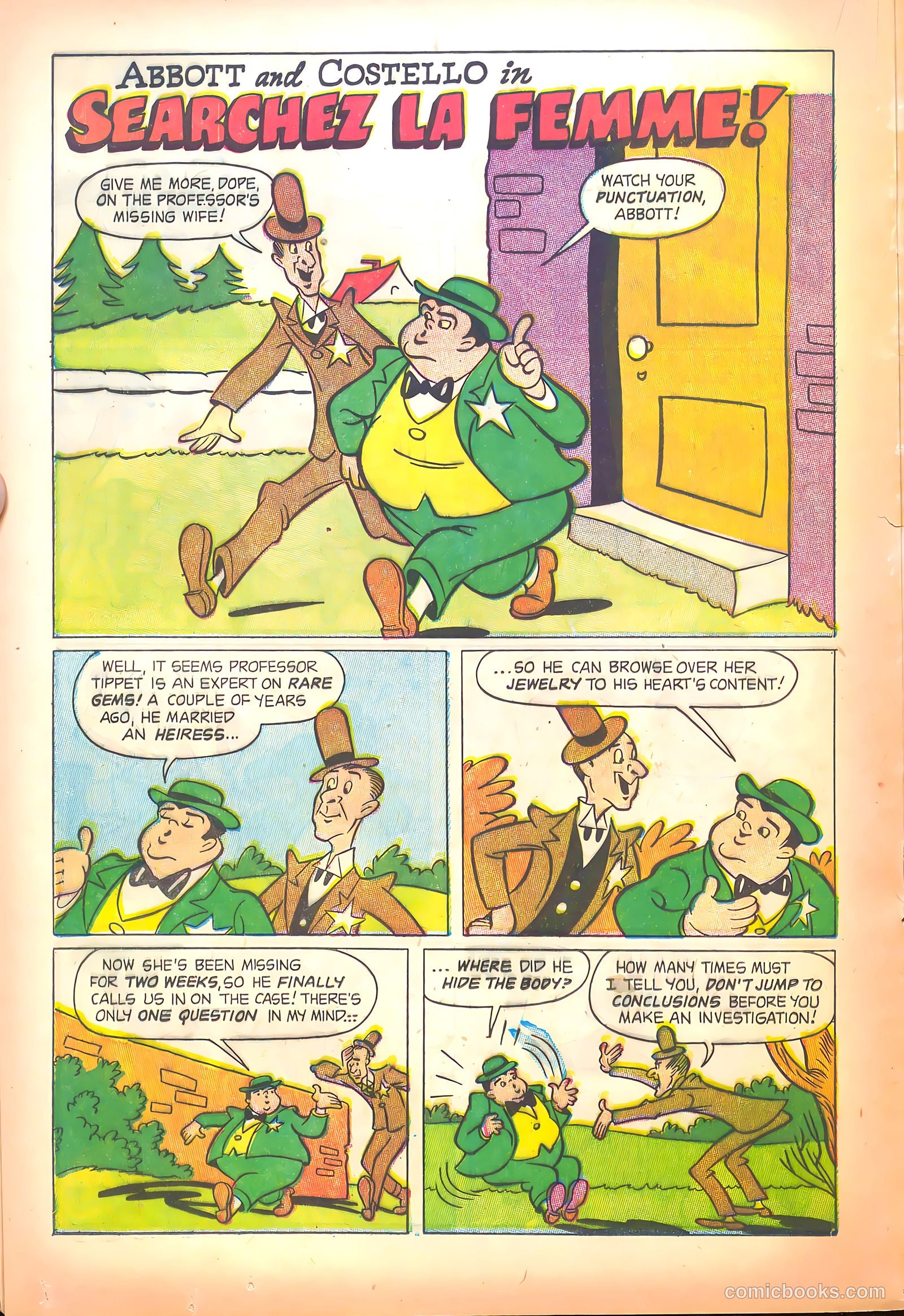 Abbott and Costello Comics #36 — page 20 of 36