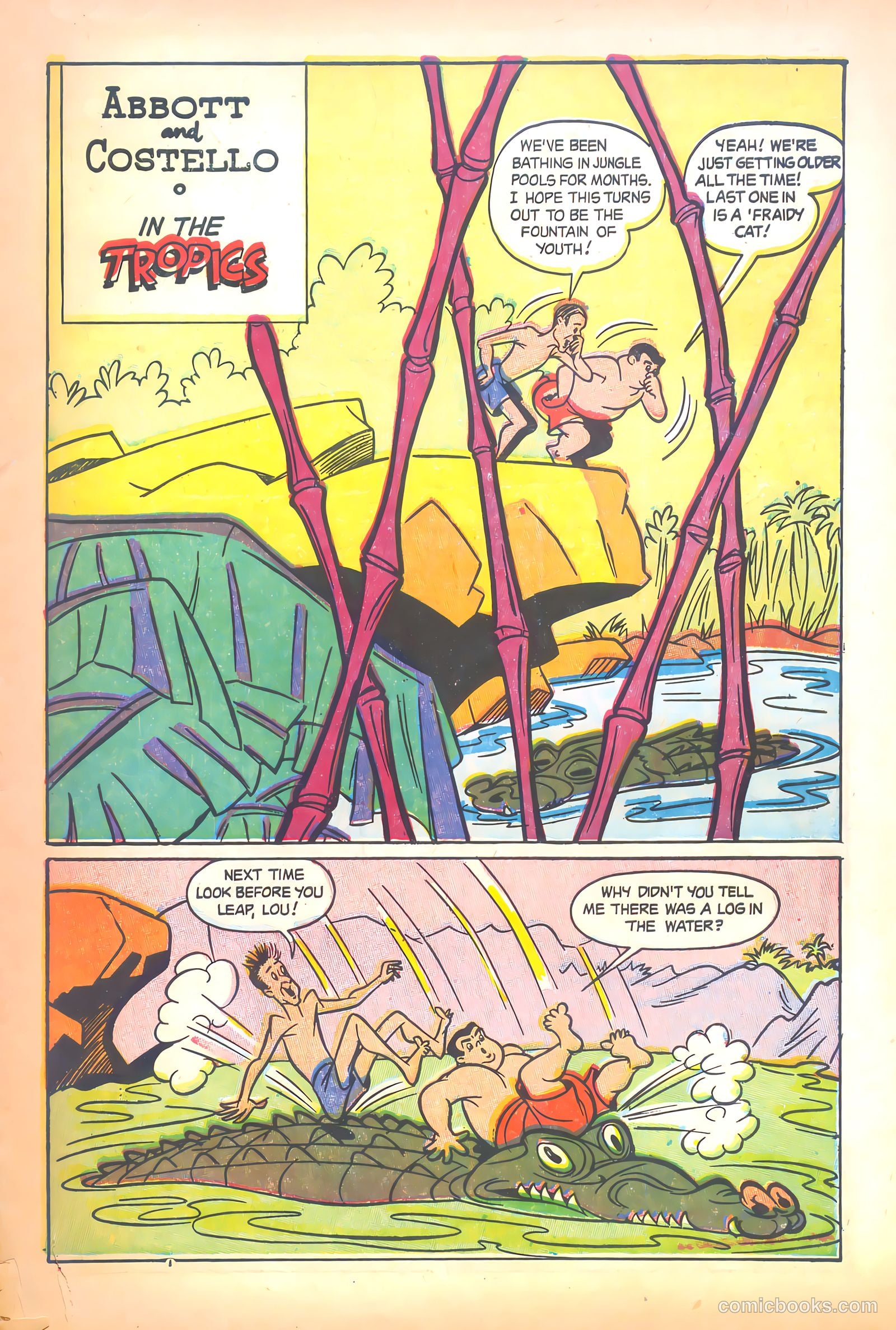 Abbott and Costello Comics #37 — page 3 of 36