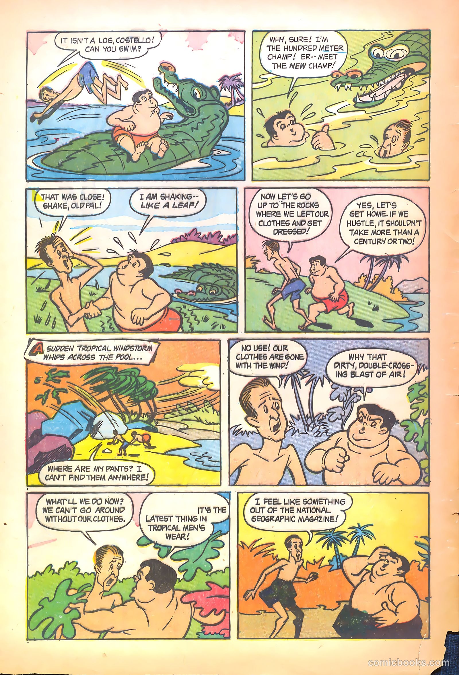 Abbott and Costello Comics #37 — page 4 of 36