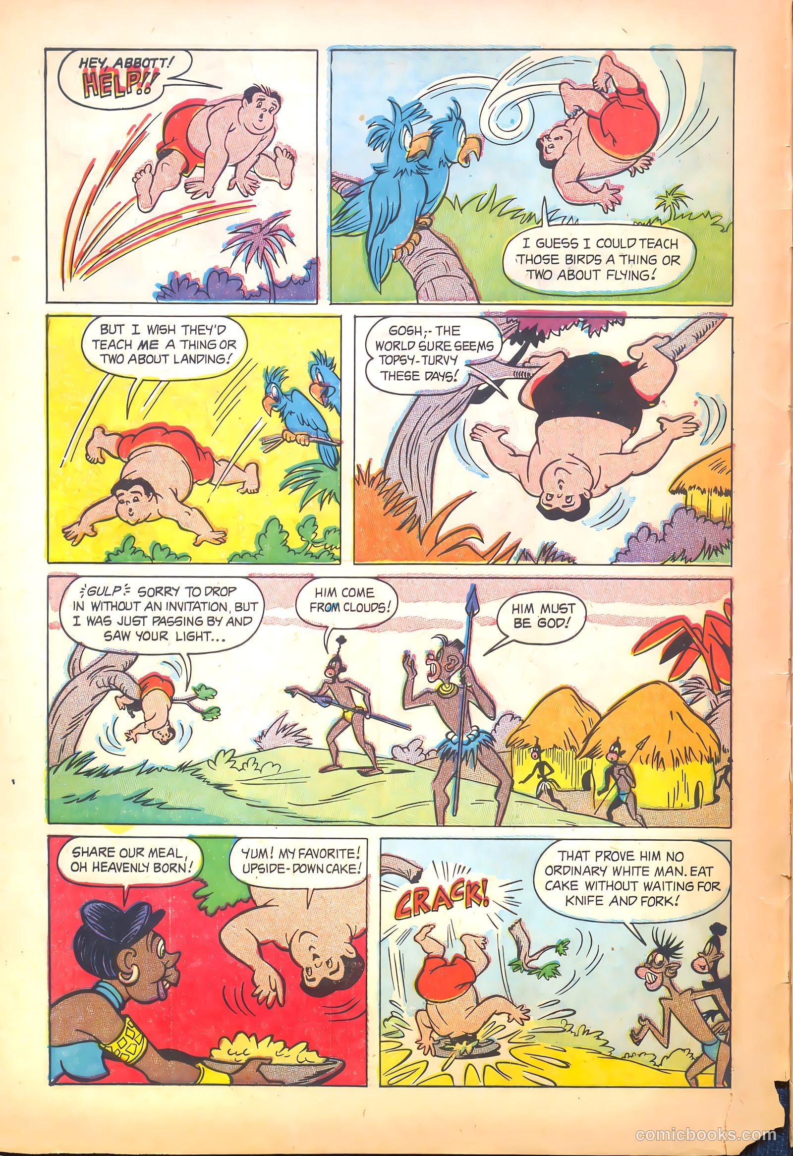 Abbott and Costello Comics #37 — page 6 of 36