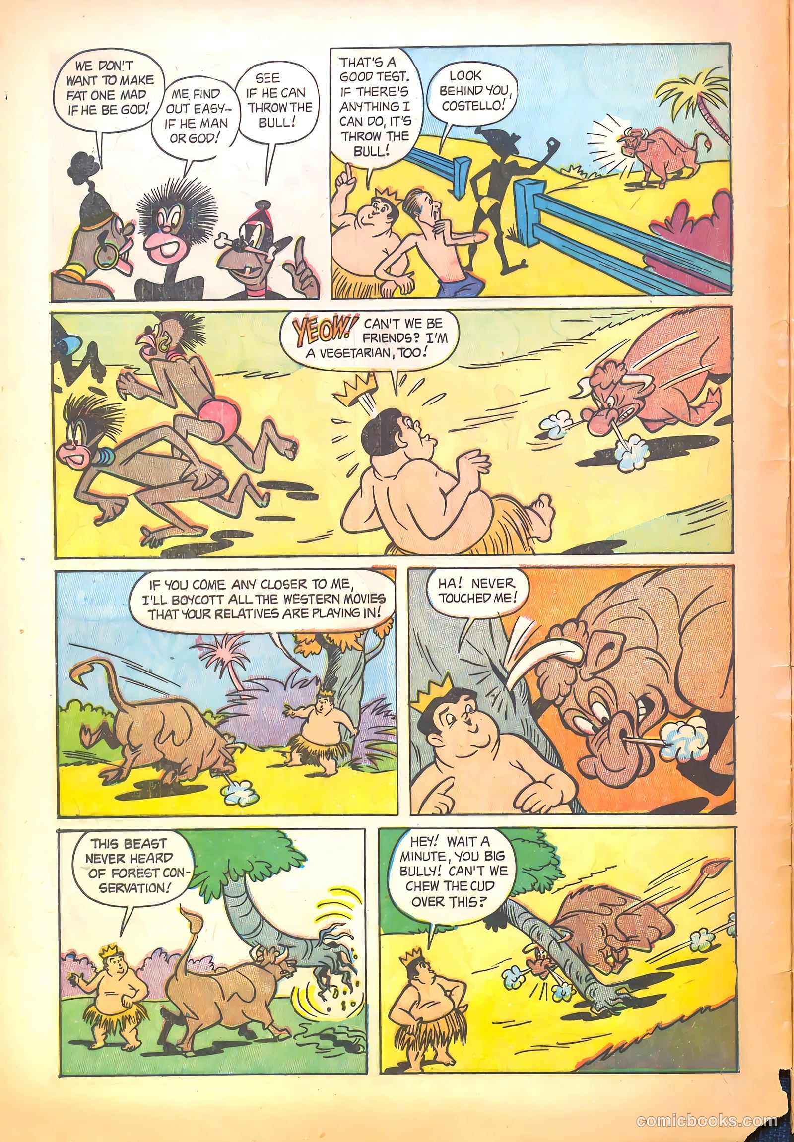 Abbott and Costello Comics #37 — page 8 of 36