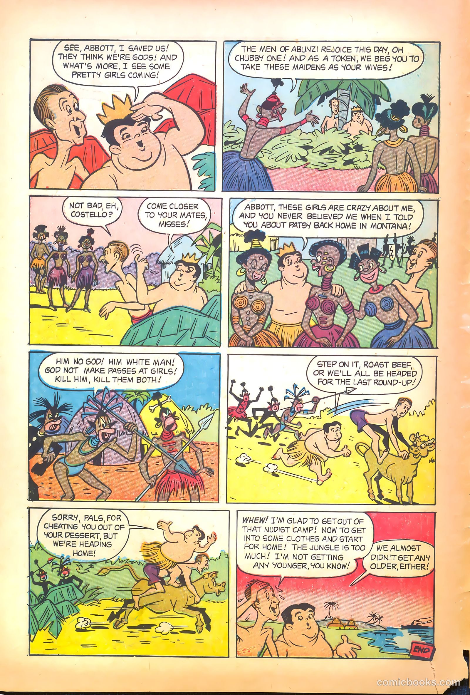 Abbott and Costello Comics #37 — page 10 of 36