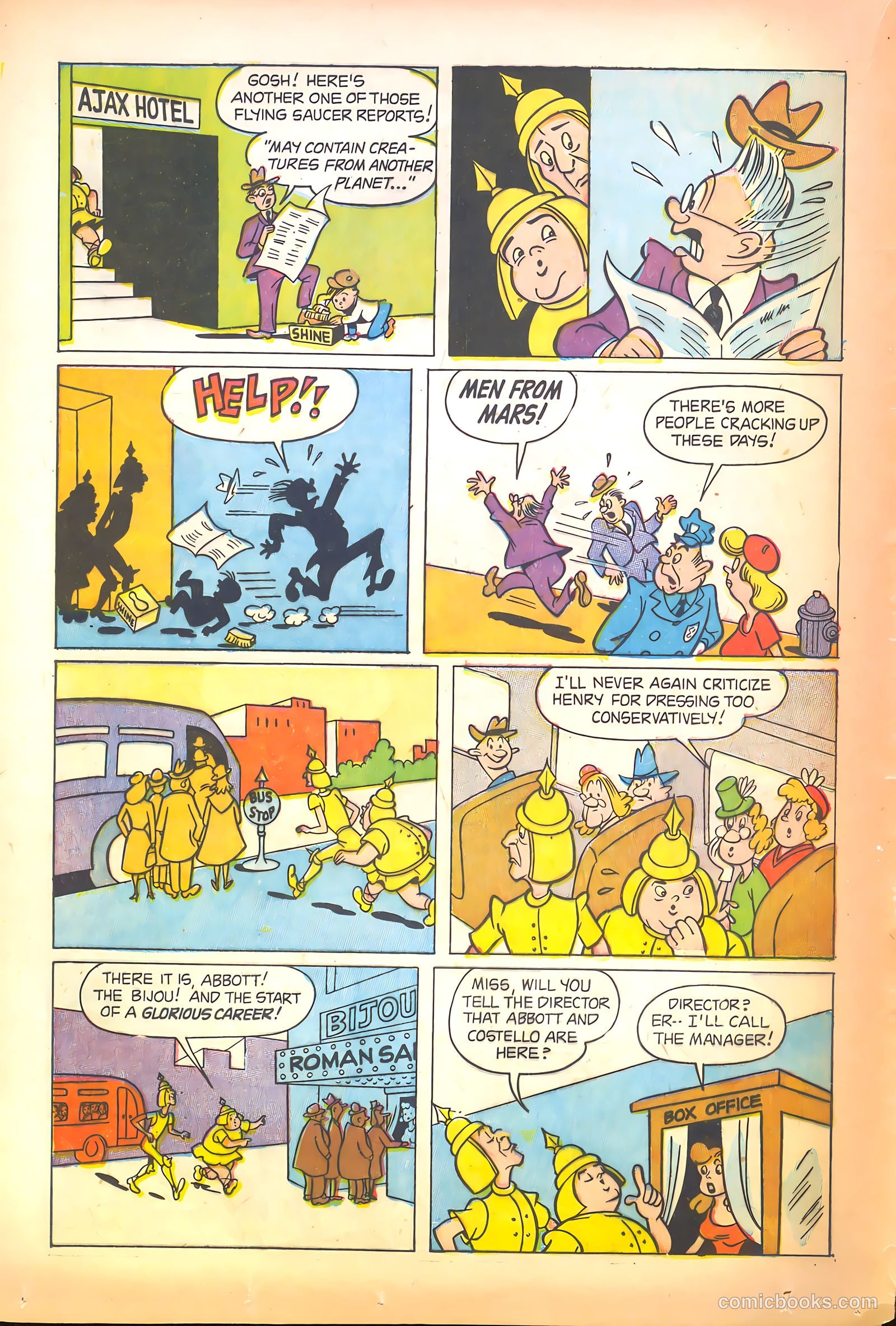 Abbott and Costello Comics #37 — page 16 of 36