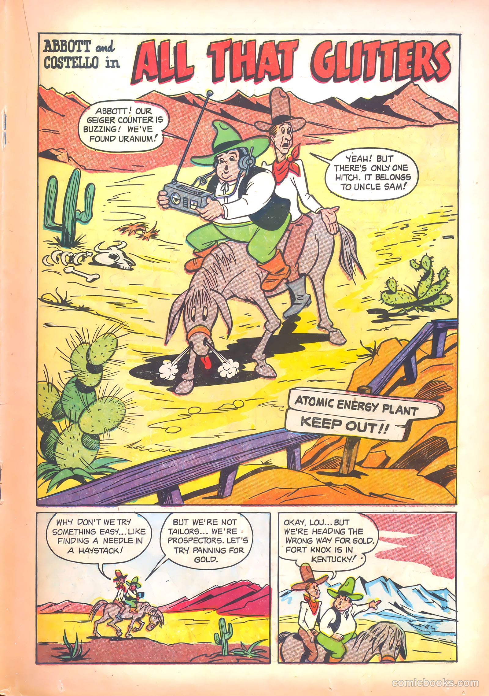 Abbott and Costello Comics #37 — page 19 of 36