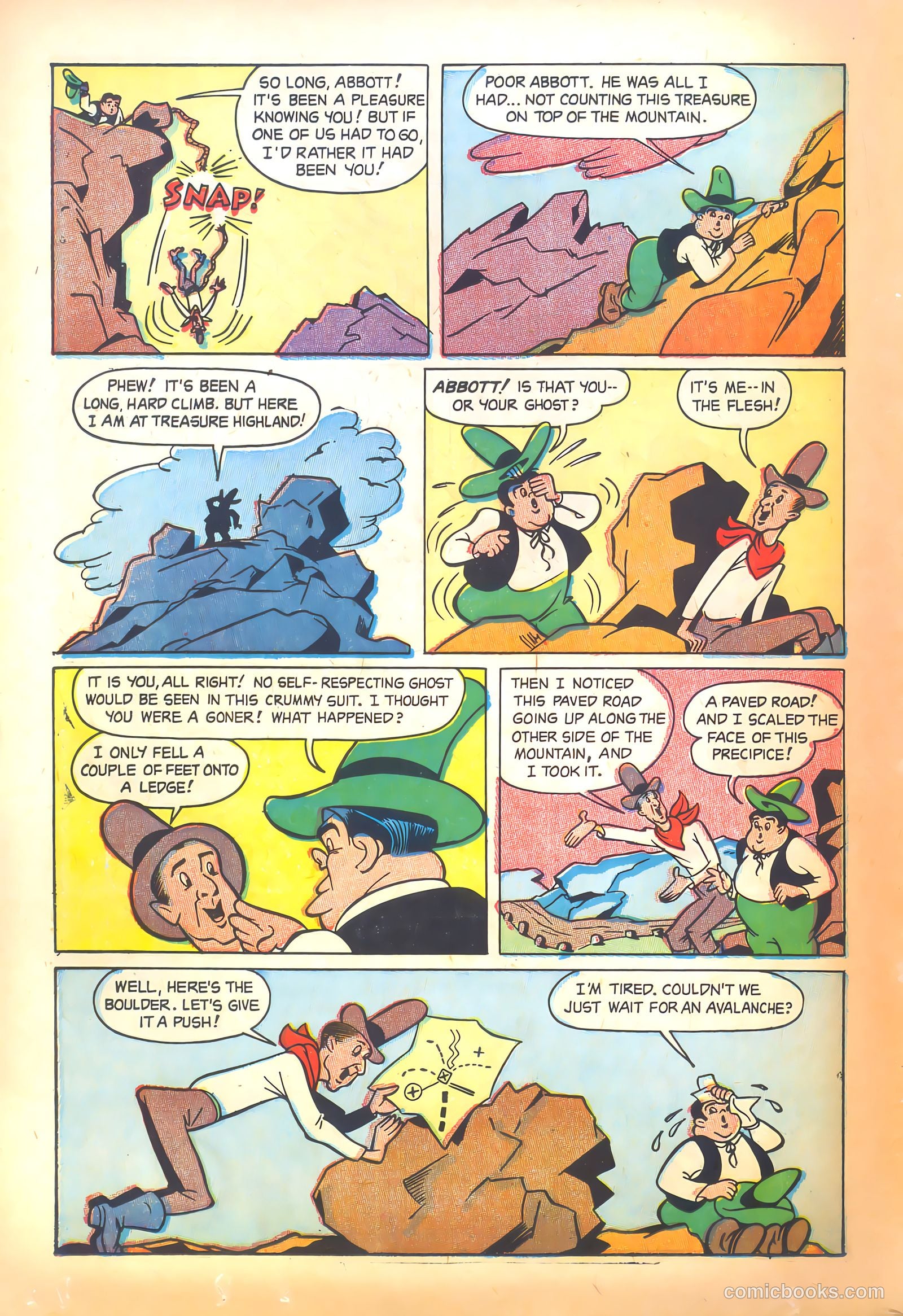 Abbott and Costello Comics #37 — page 22 of 36