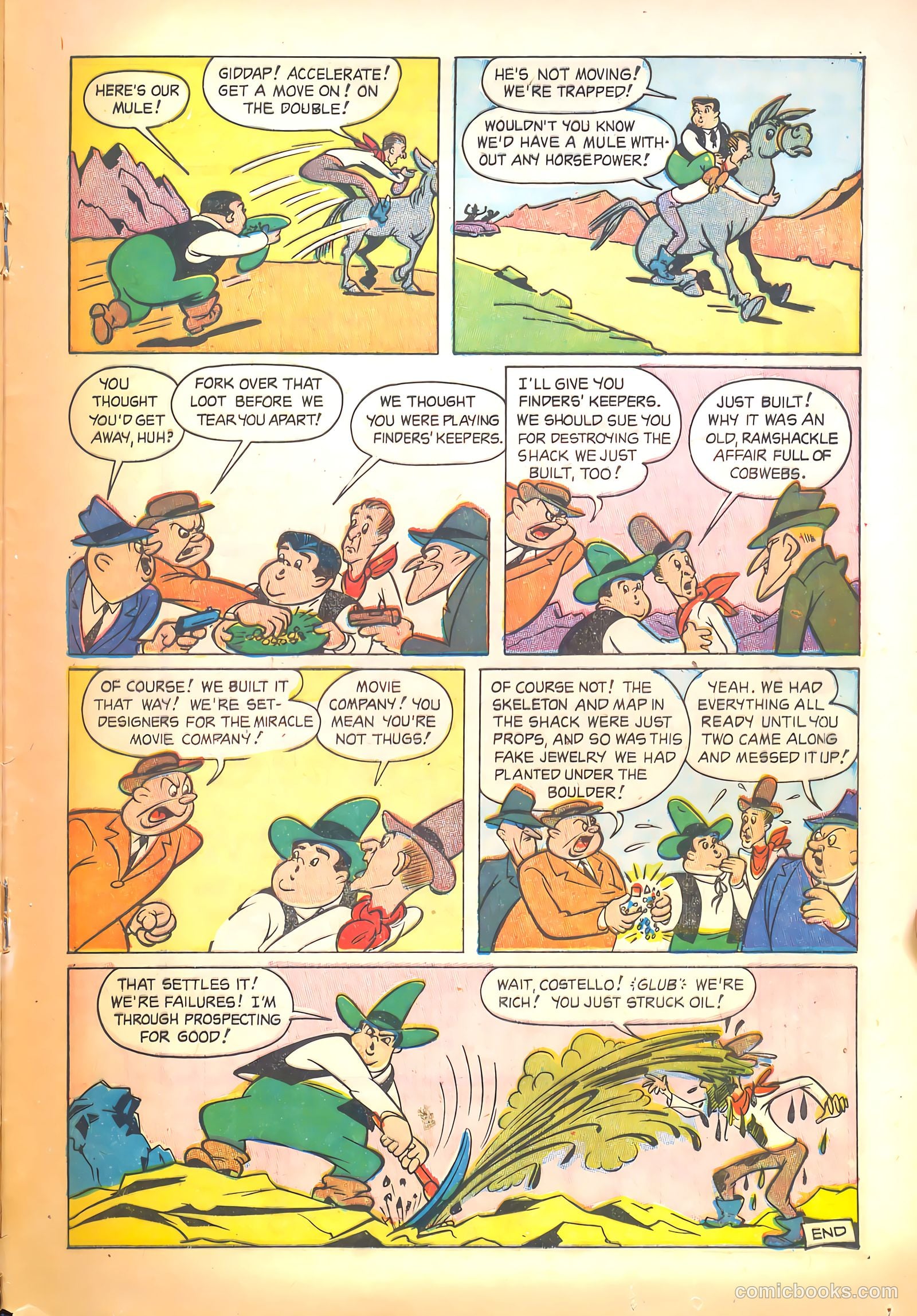 Abbott and Costello Comics #37 — page 25 of 36