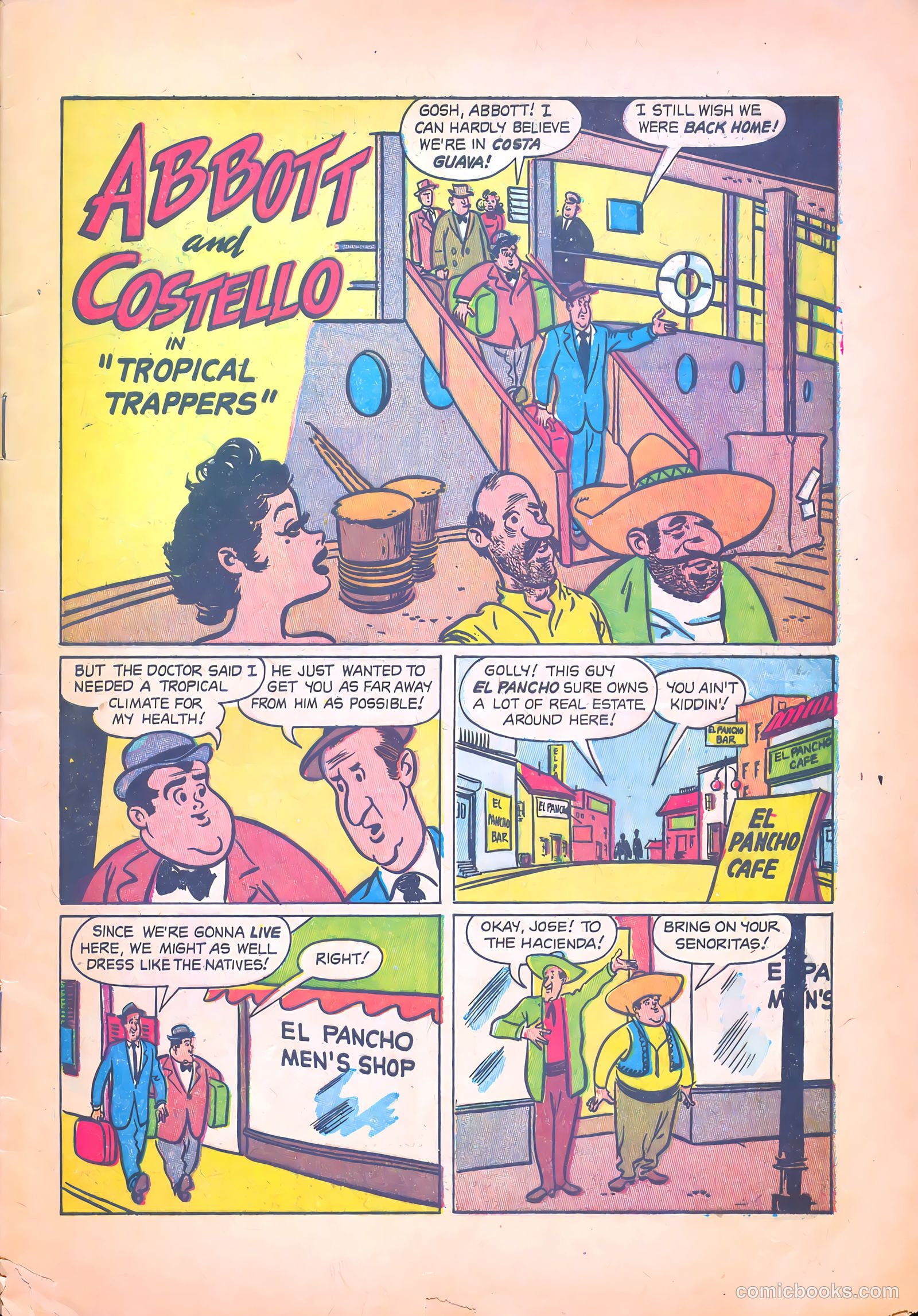 Abbott and Costello Comics #39 — page 3 of 36