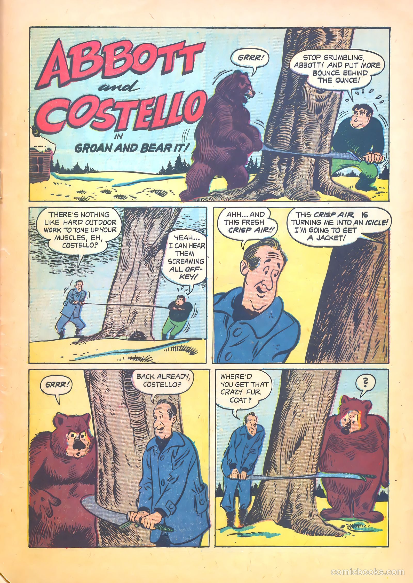 Abbott and Costello Comics #39 — page 31 of 36