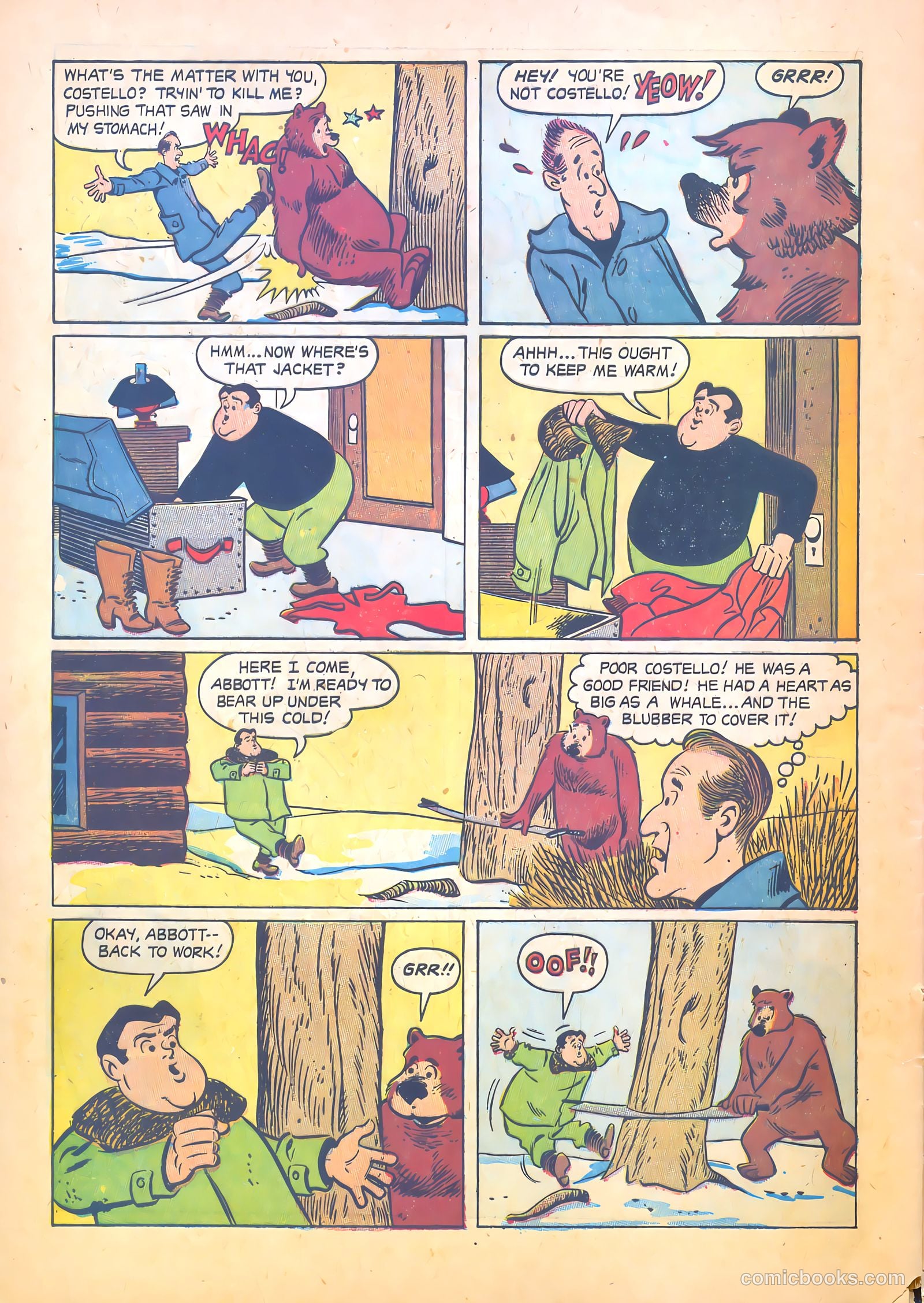 Abbott and Costello Comics #39 — page 32 of 36