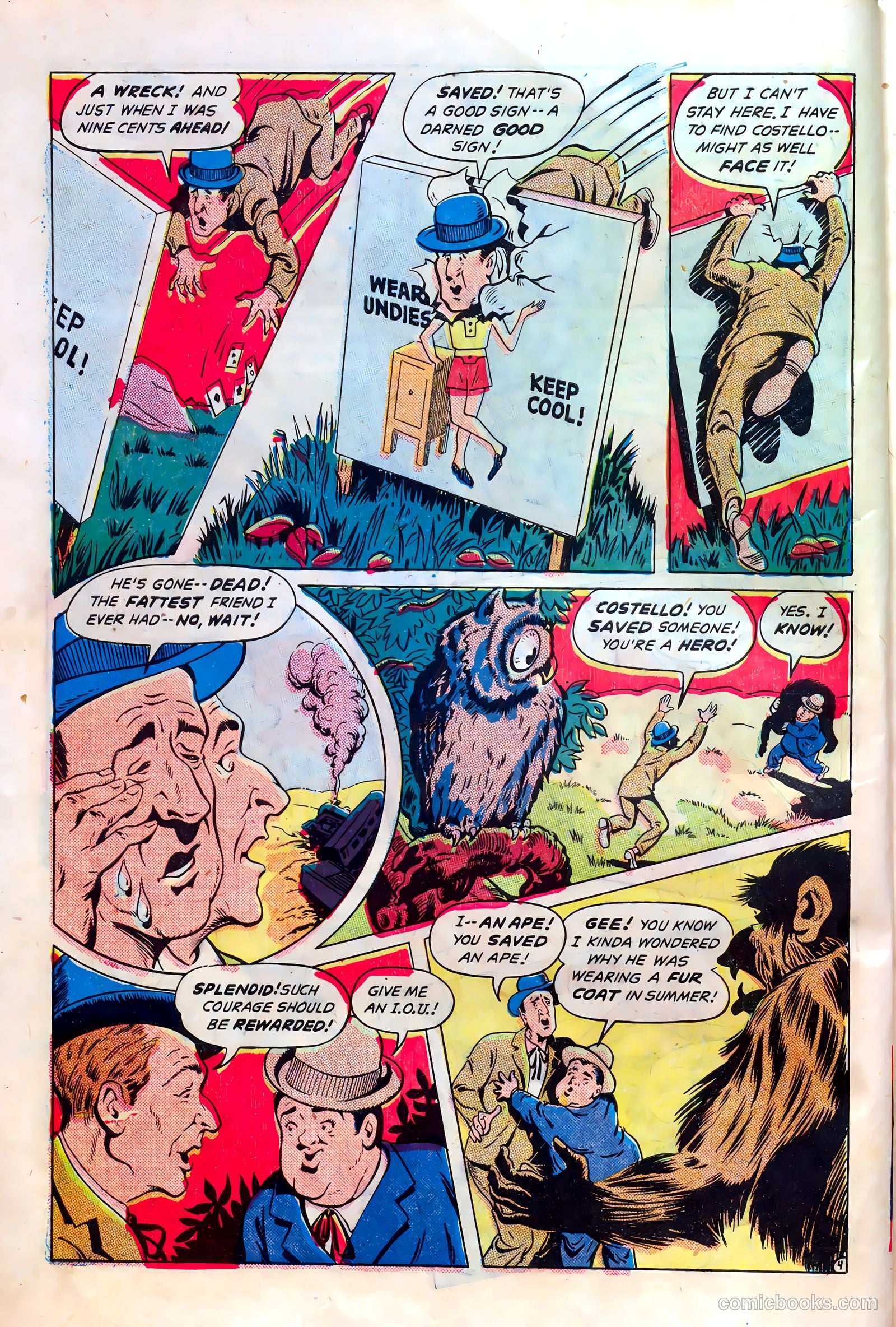 Abbott and Costello Comics #4 — page 6 of 36