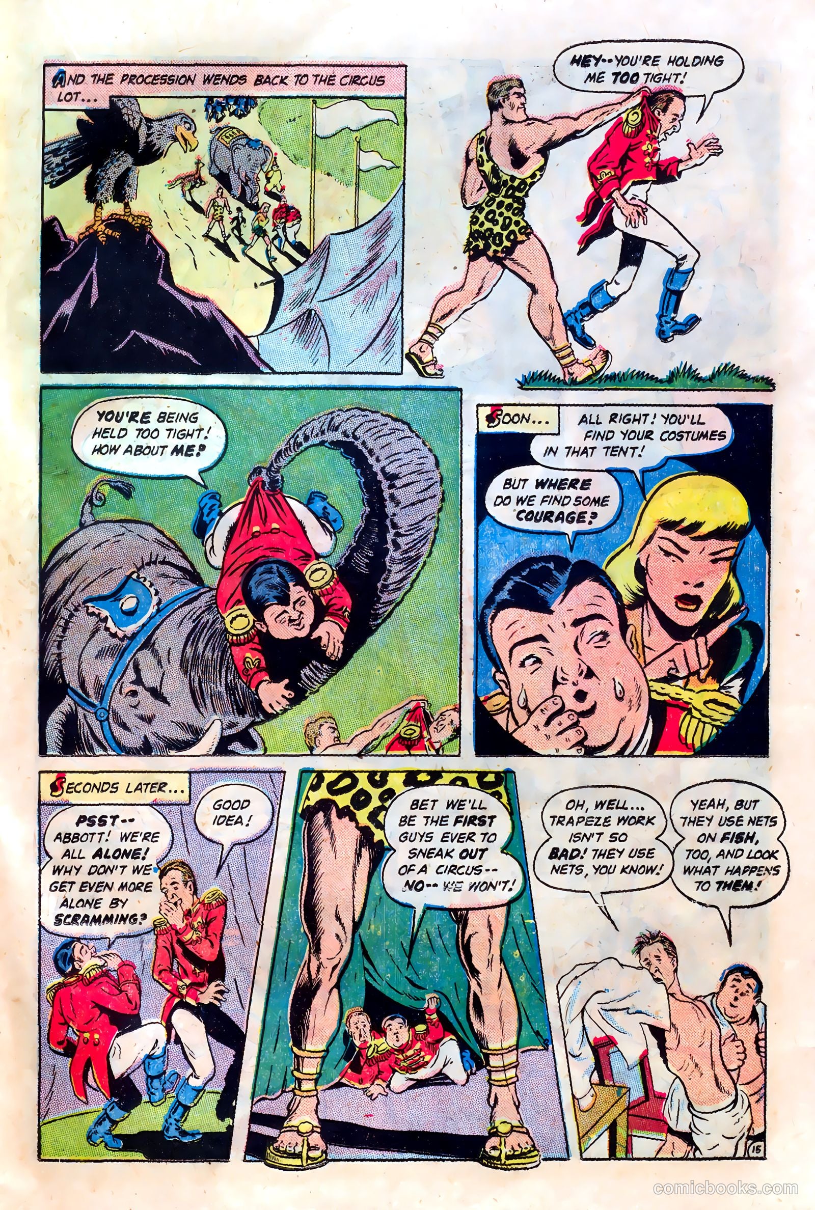 Abbott and Costello Comics #4 — page 17 of 36