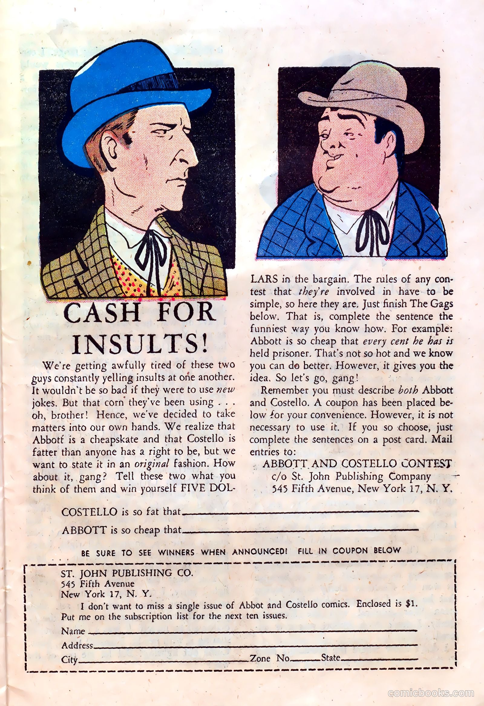 Abbott and Costello Comics #4 — page 27 of 36