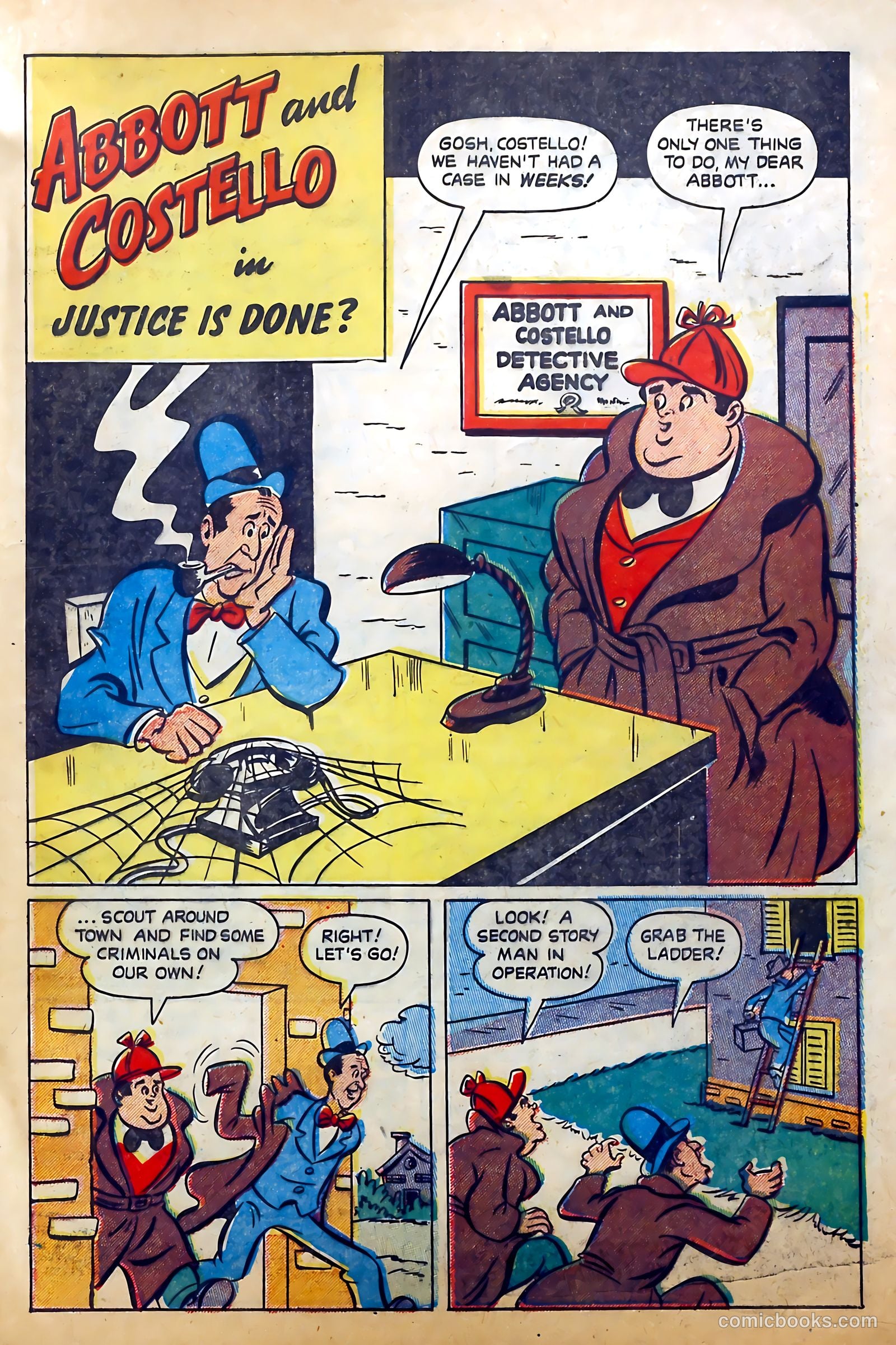 Abbott and Costello Comics #40 — page 3 of 36