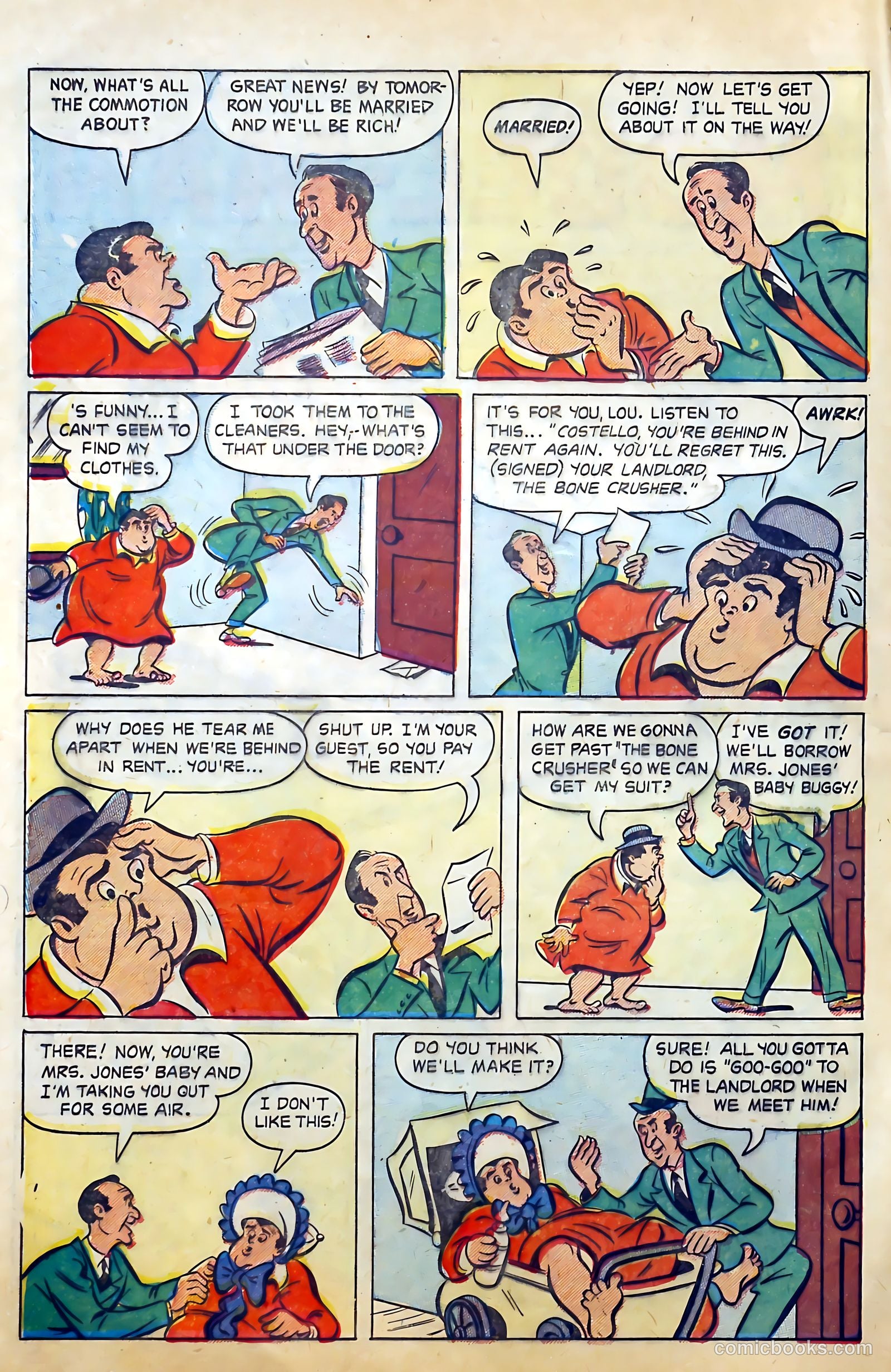 Abbott and Costello Comics #40 — page 10 of 36