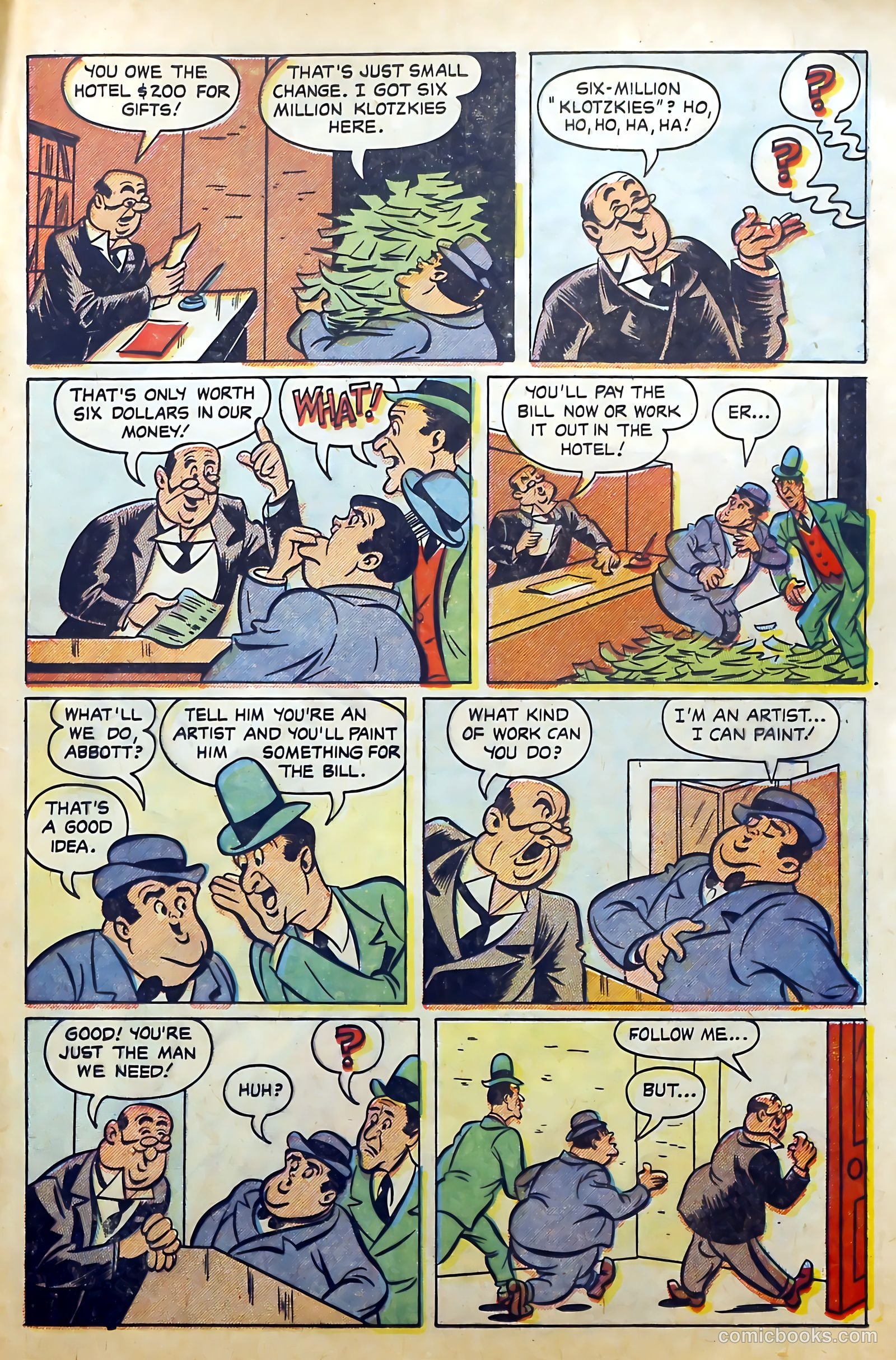 Abbott and Costello Comics #40 — page 17 of 36