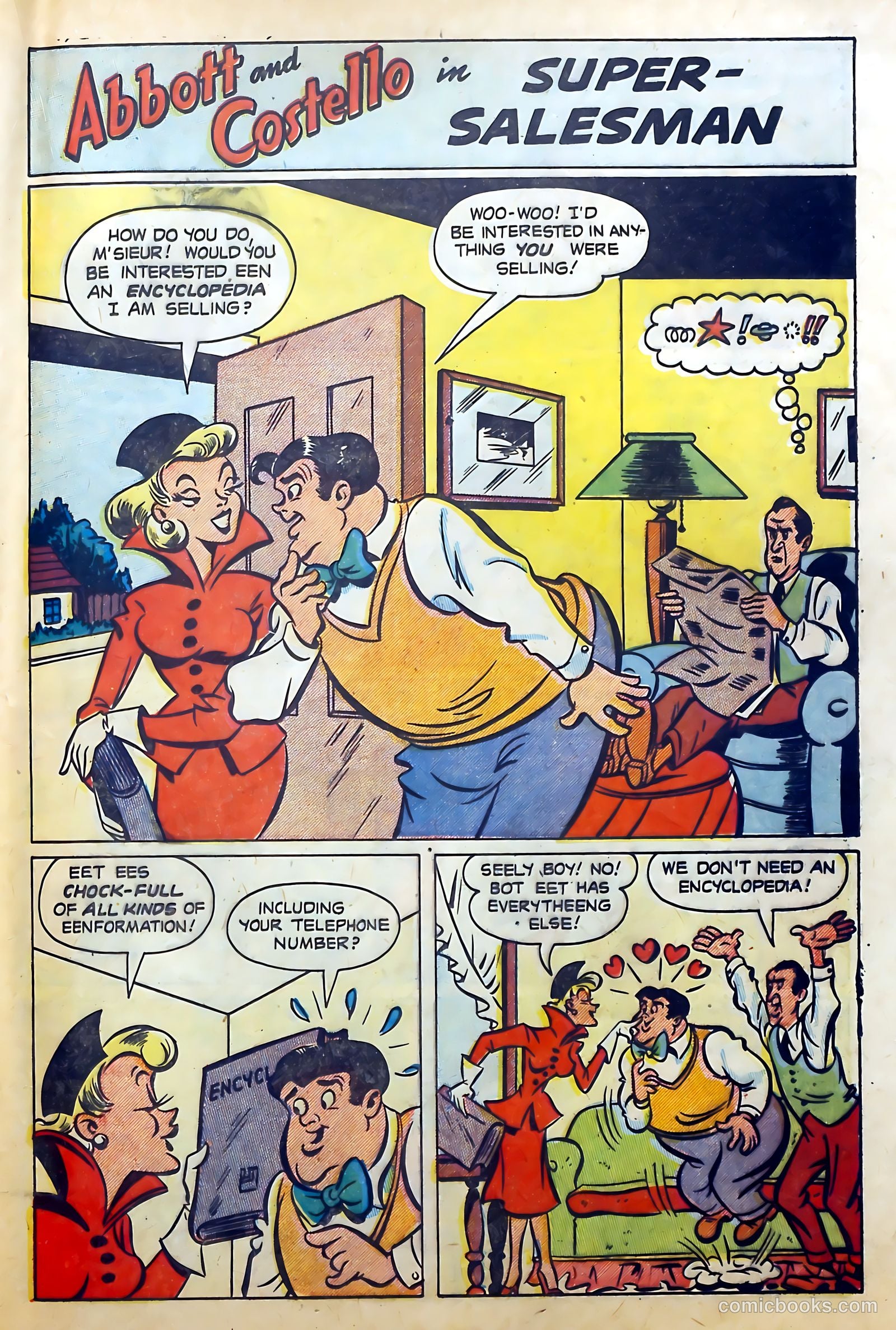 Abbott and Costello Comics #40 — page 19 of 36