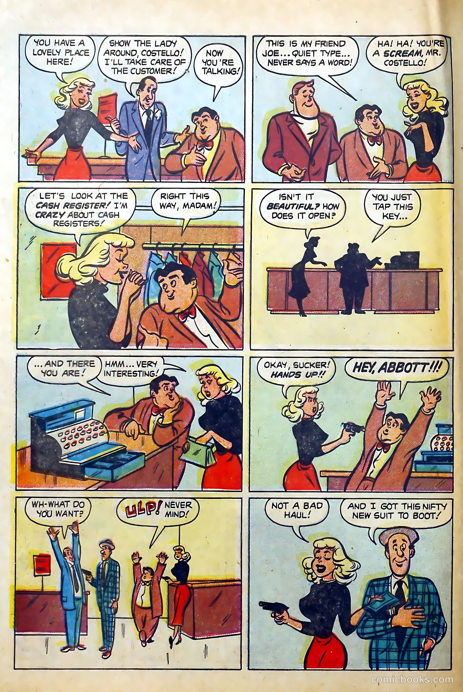 Abbott and Costello Comics #40 — page 32 of 36