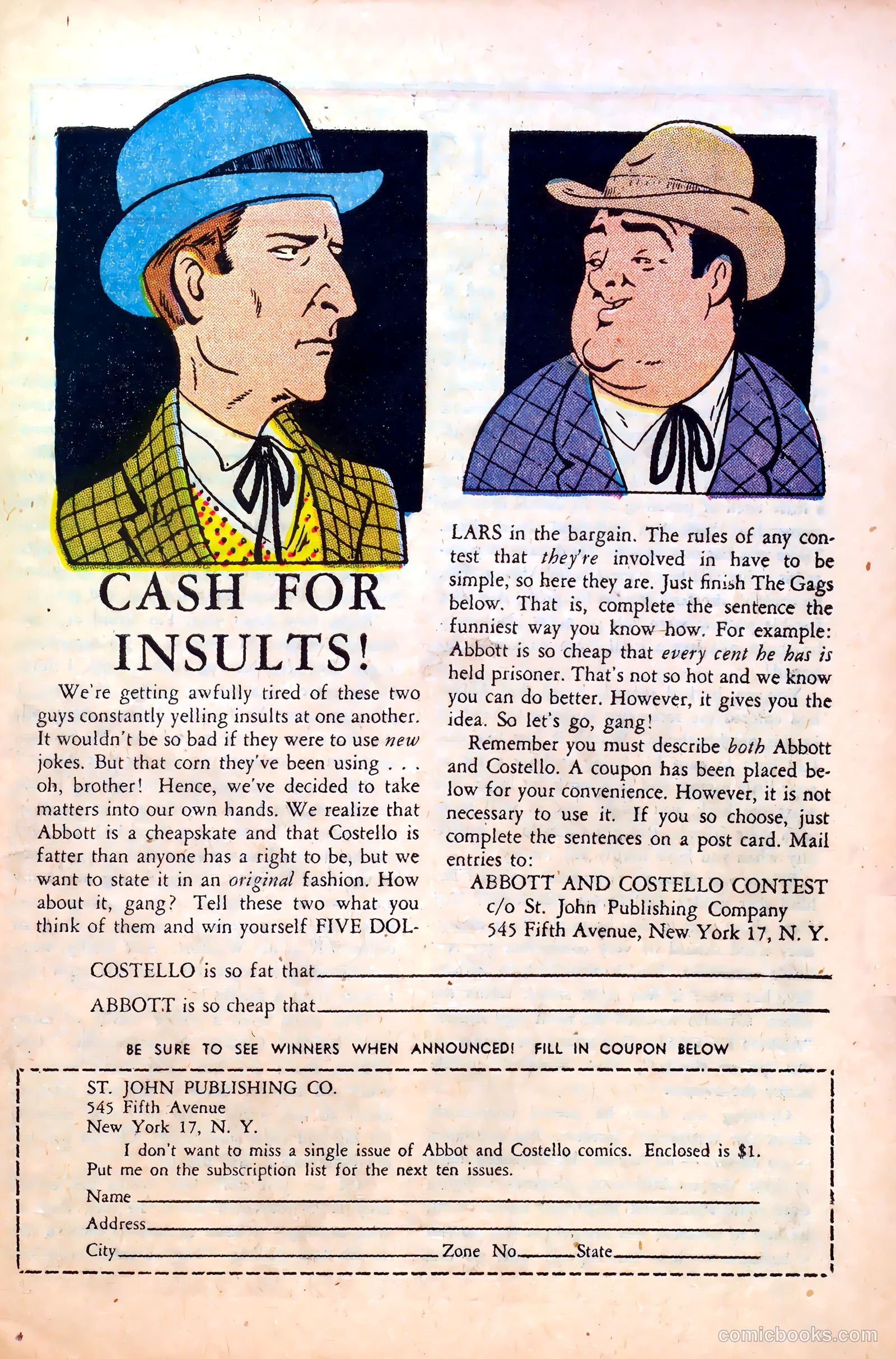 Abbott and Costello Comics #5 — page 27 of 36