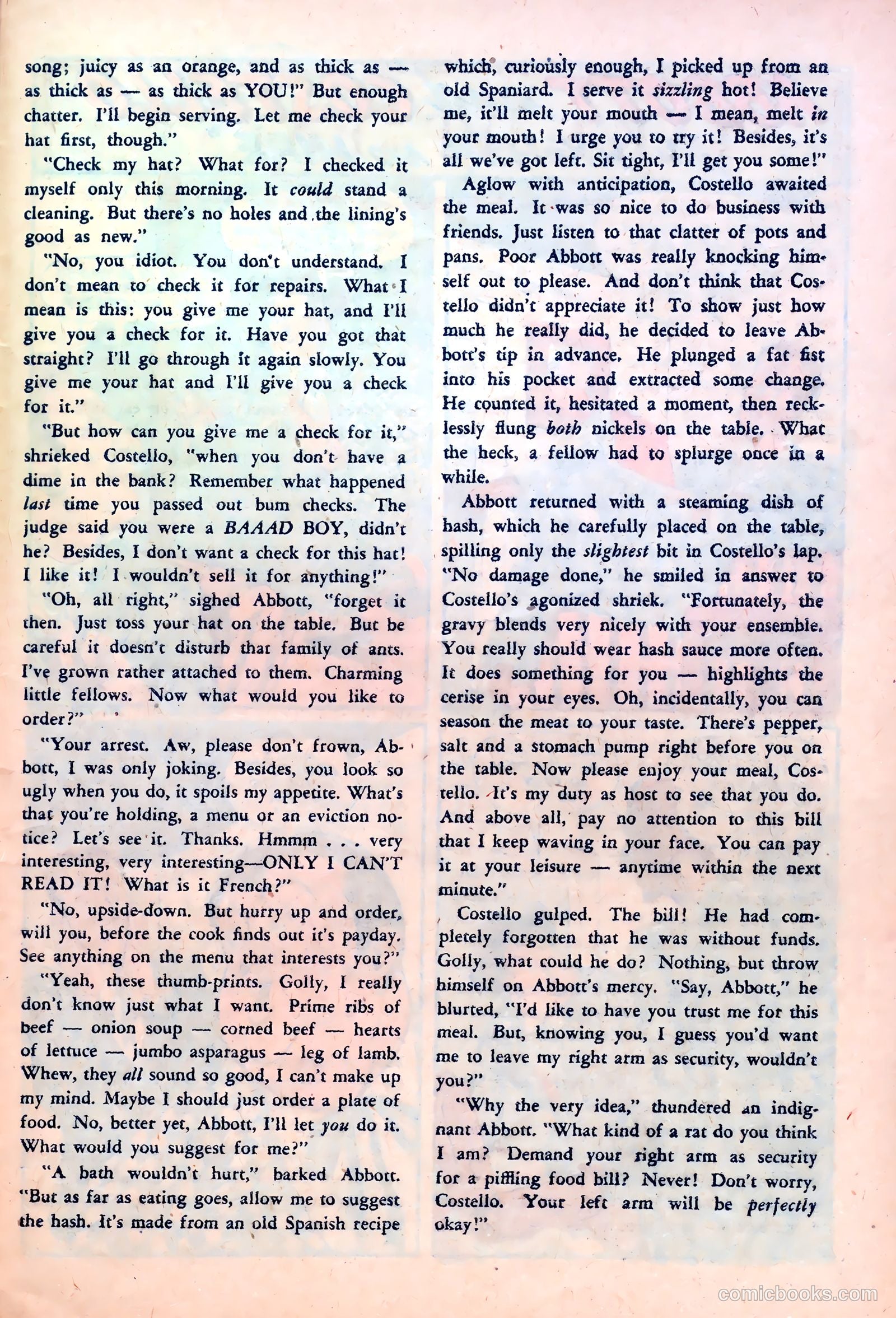 Abbott and Costello Comics #5 — page 29 of 36
