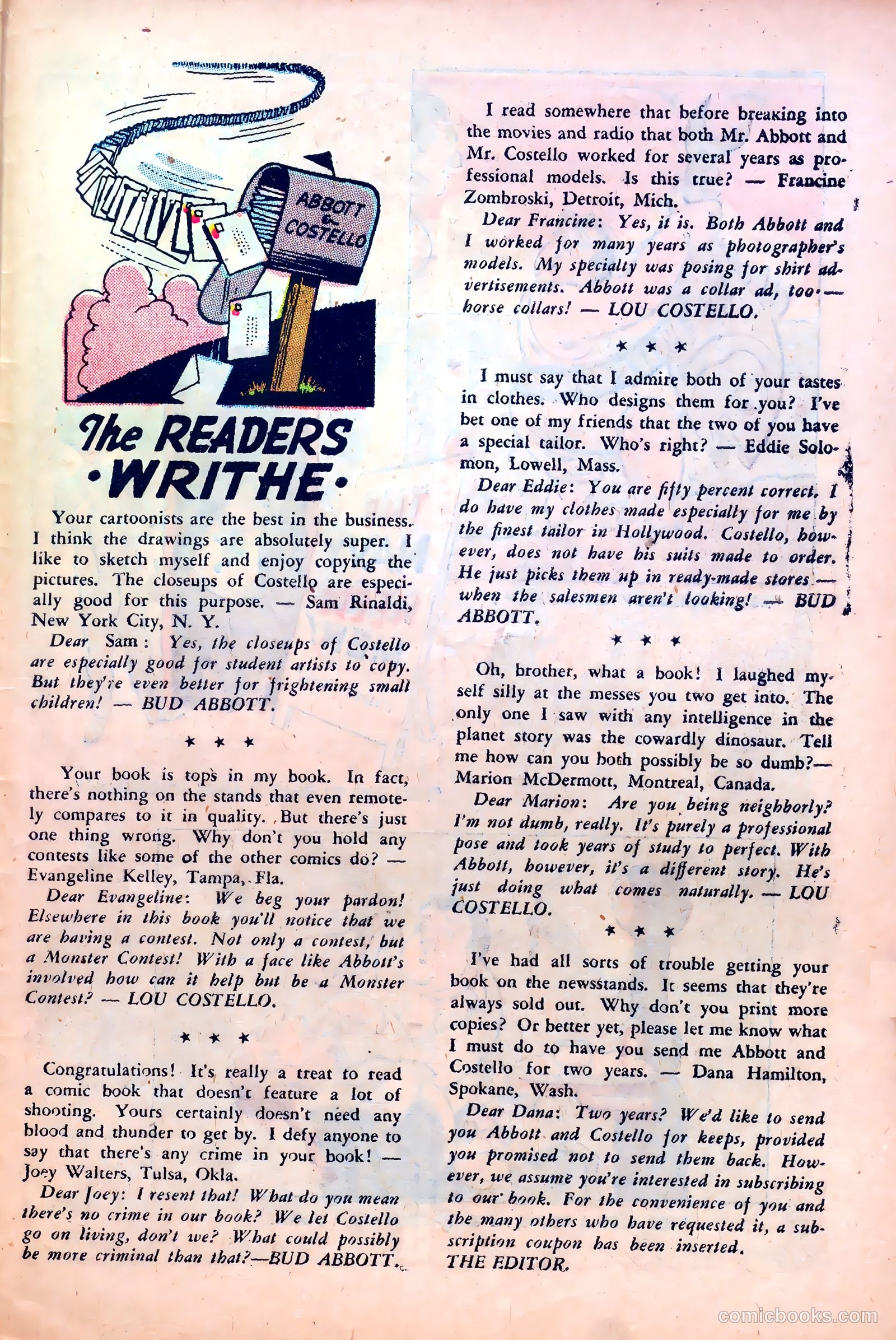 Abbott and Costello Comics #5 — page 31 of 36