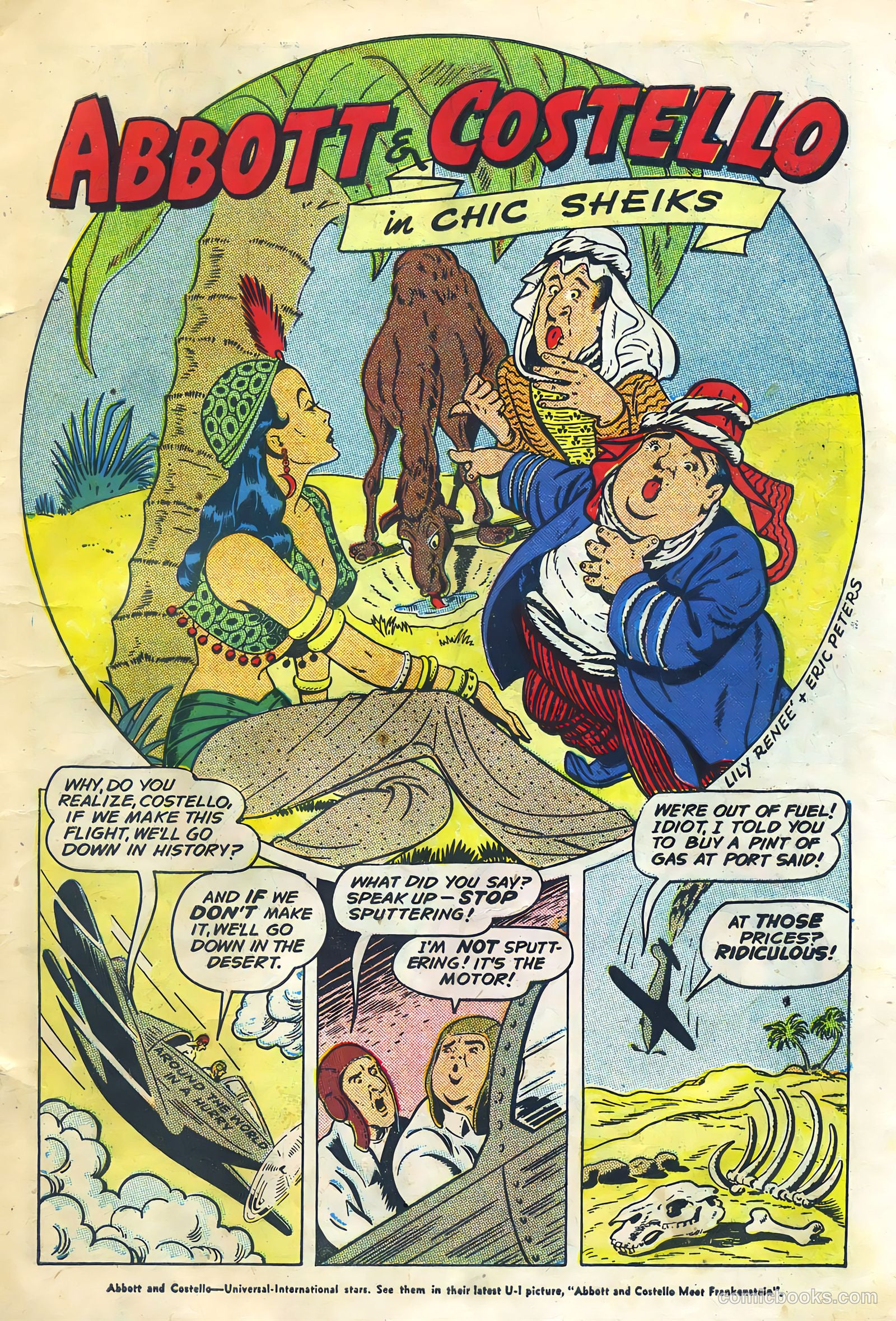 Abbott and Costello Comics #6 — page 3 of 36