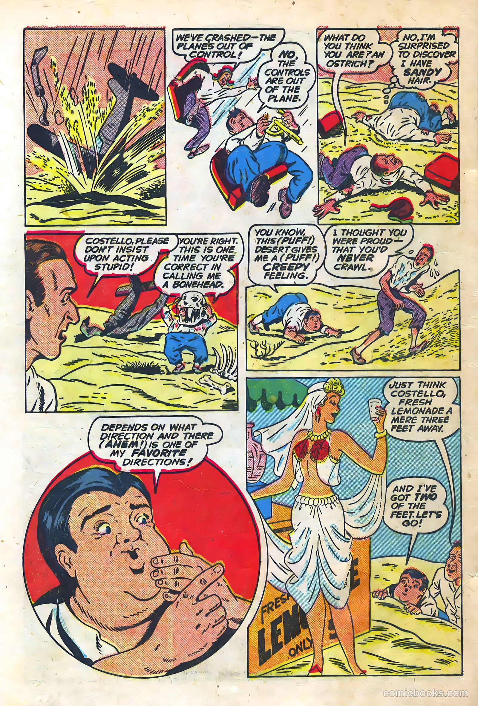 Abbott and Costello Comics #6 — page 4 of 36