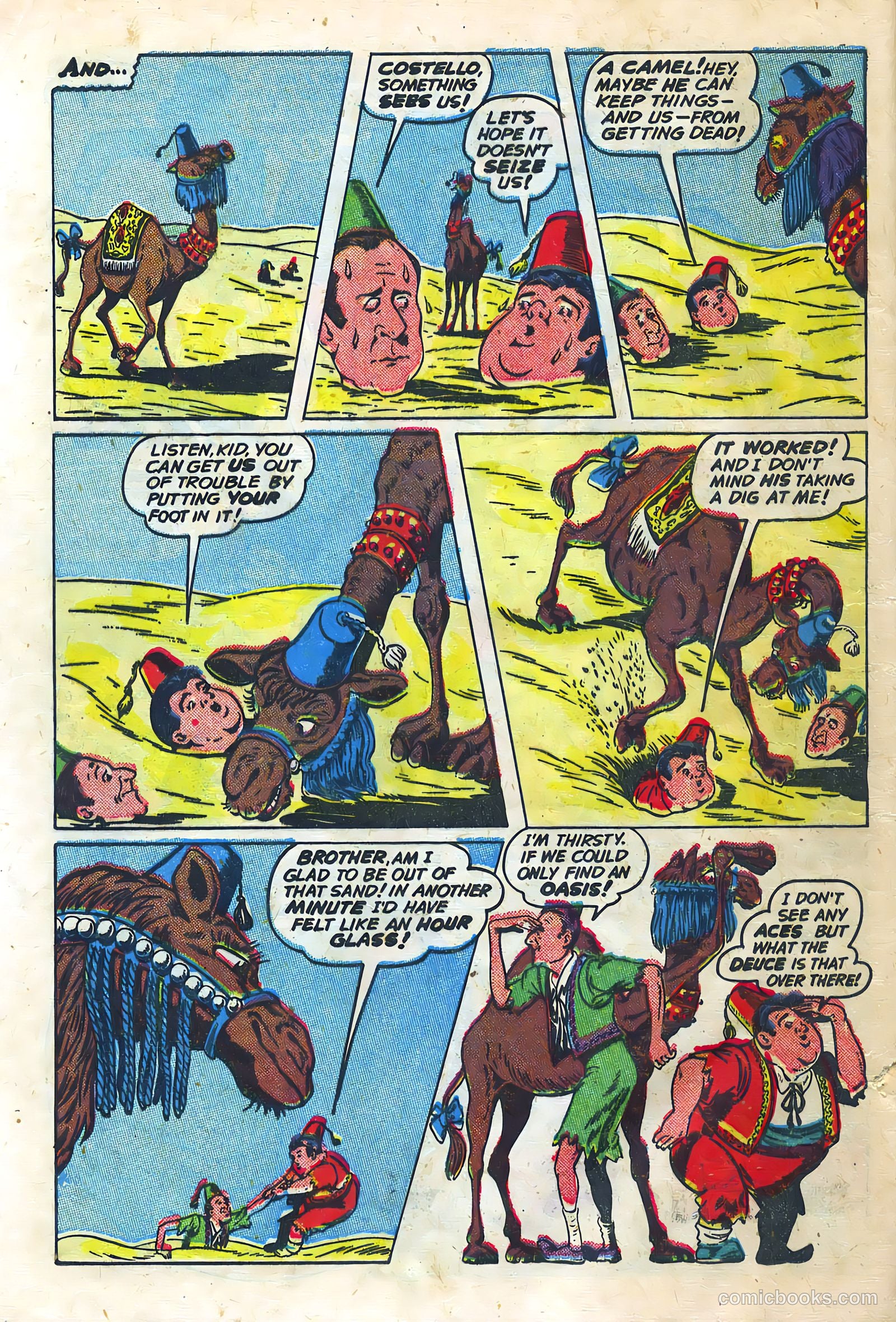 Abbott and Costello Comics #6 — page 8 of 36