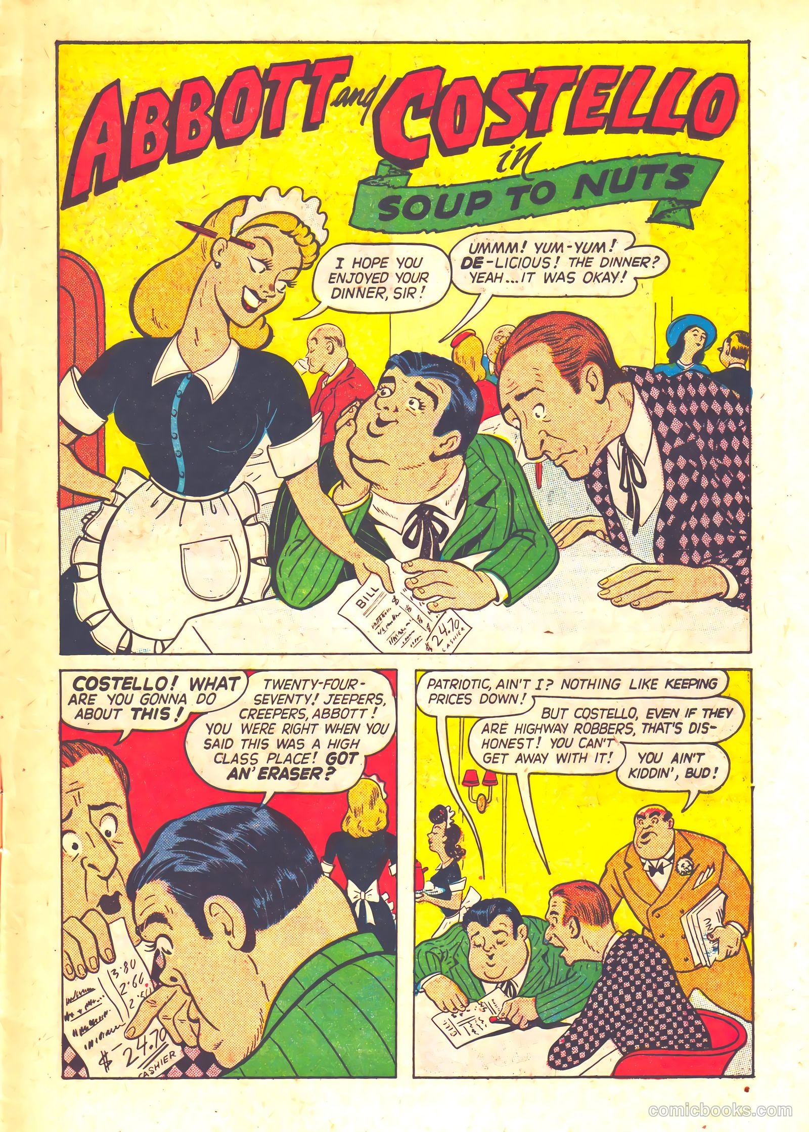 Abbott and Costello Comics #7 — page 11 of 36