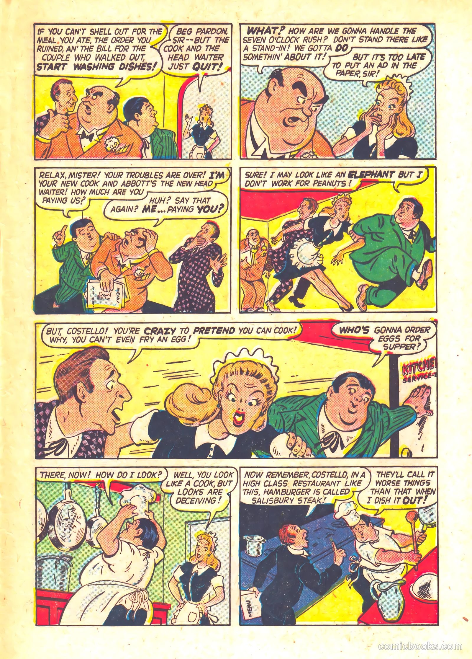 Abbott and Costello Comics #7 — page 13 of 36