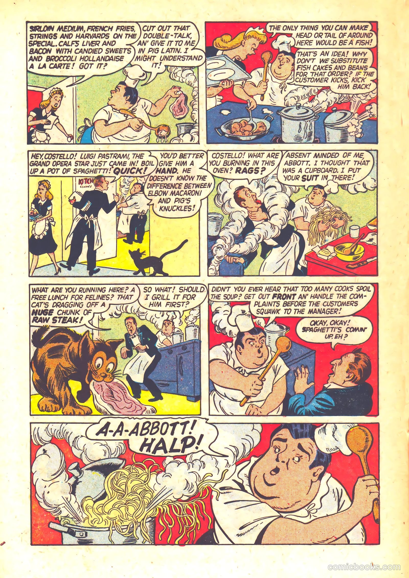 Abbott and Costello Comics #7 — page 14 of 36