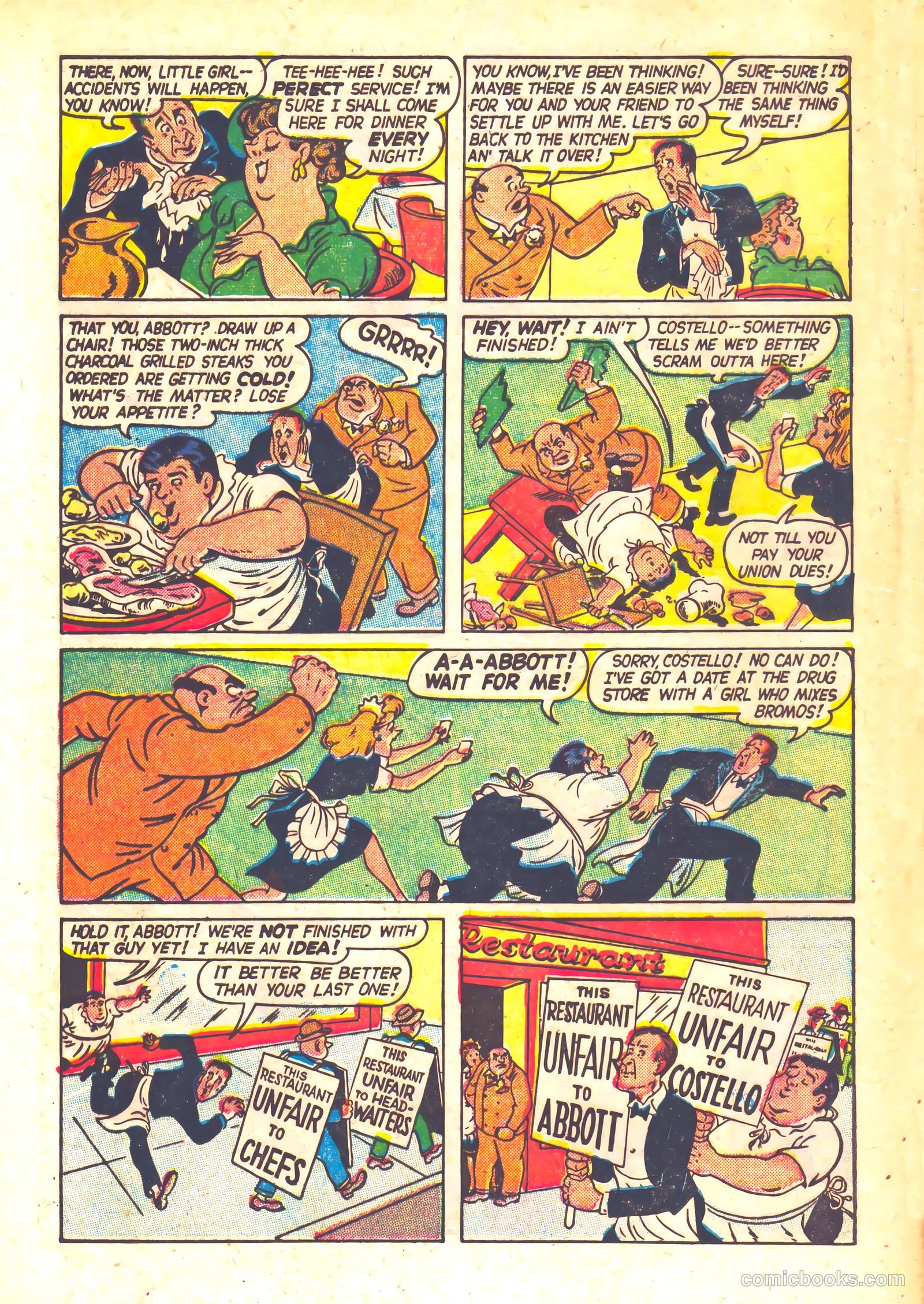 Abbott and Costello Comics #7 — page 16 of 36