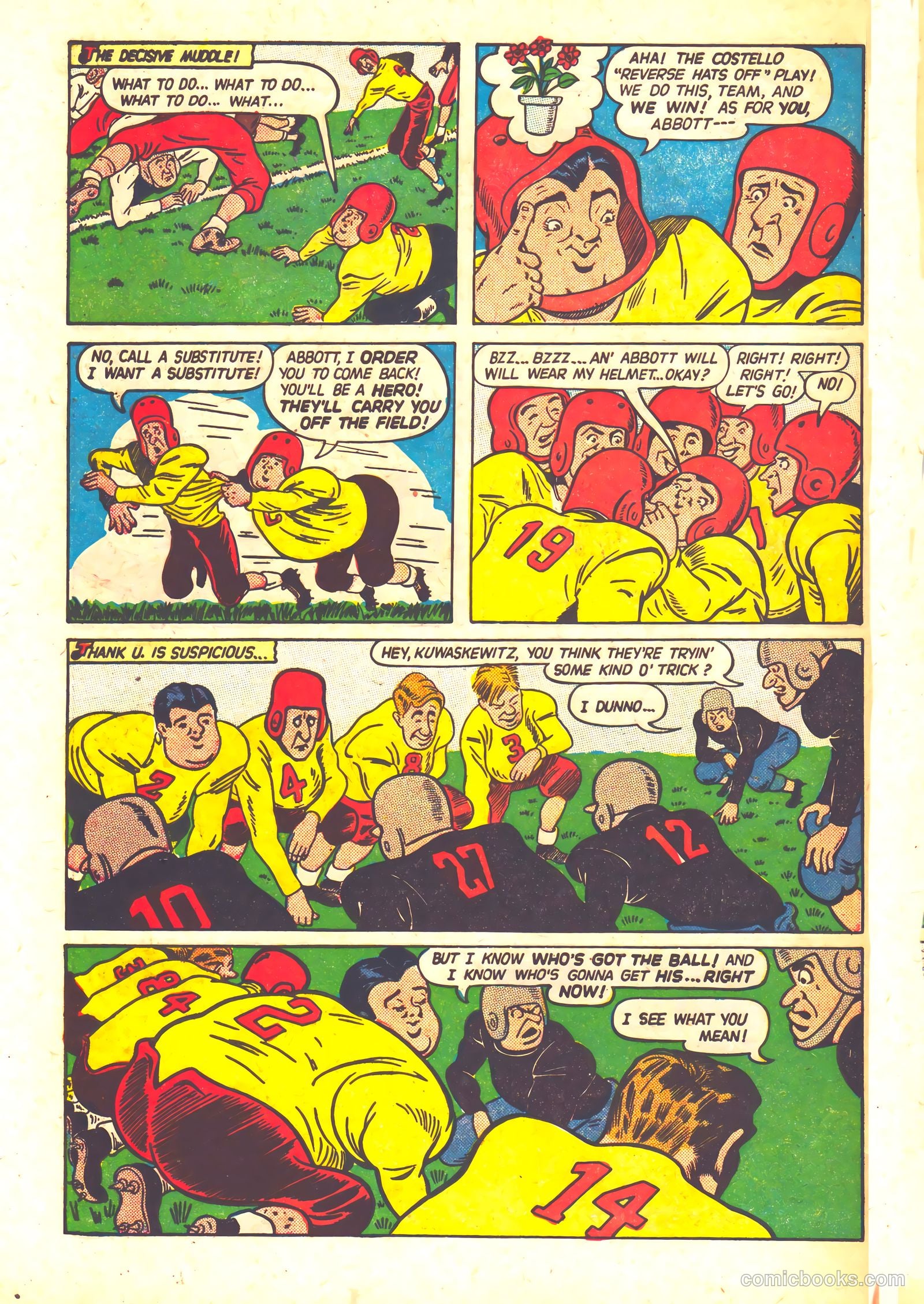 Abbott and Costello Comics #7 — page 30 of 36