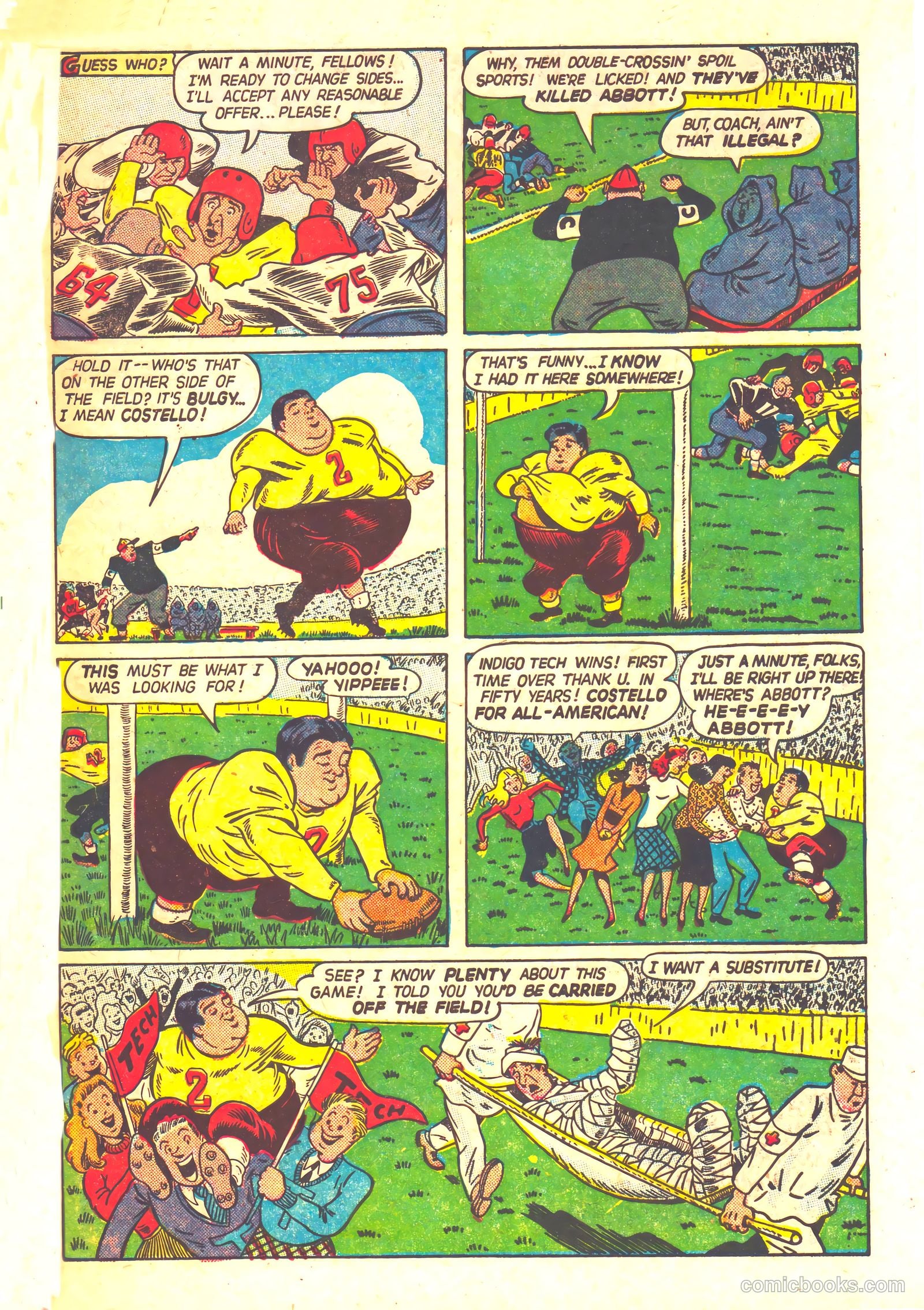 Abbott and Costello Comics #7 — page 31 of 36