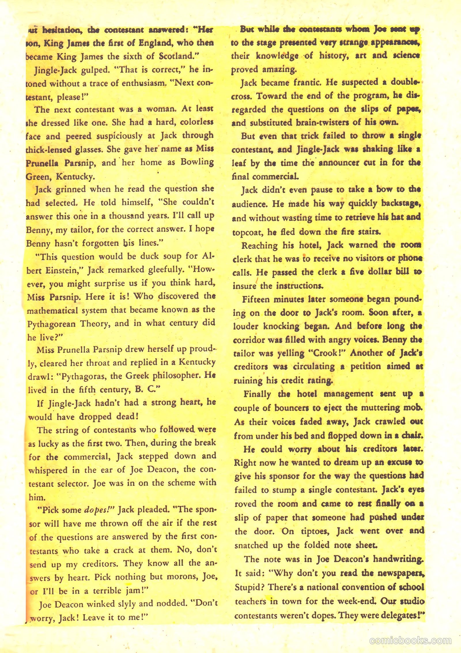 Abbott and Costello Comics #7 — page 33 of 36