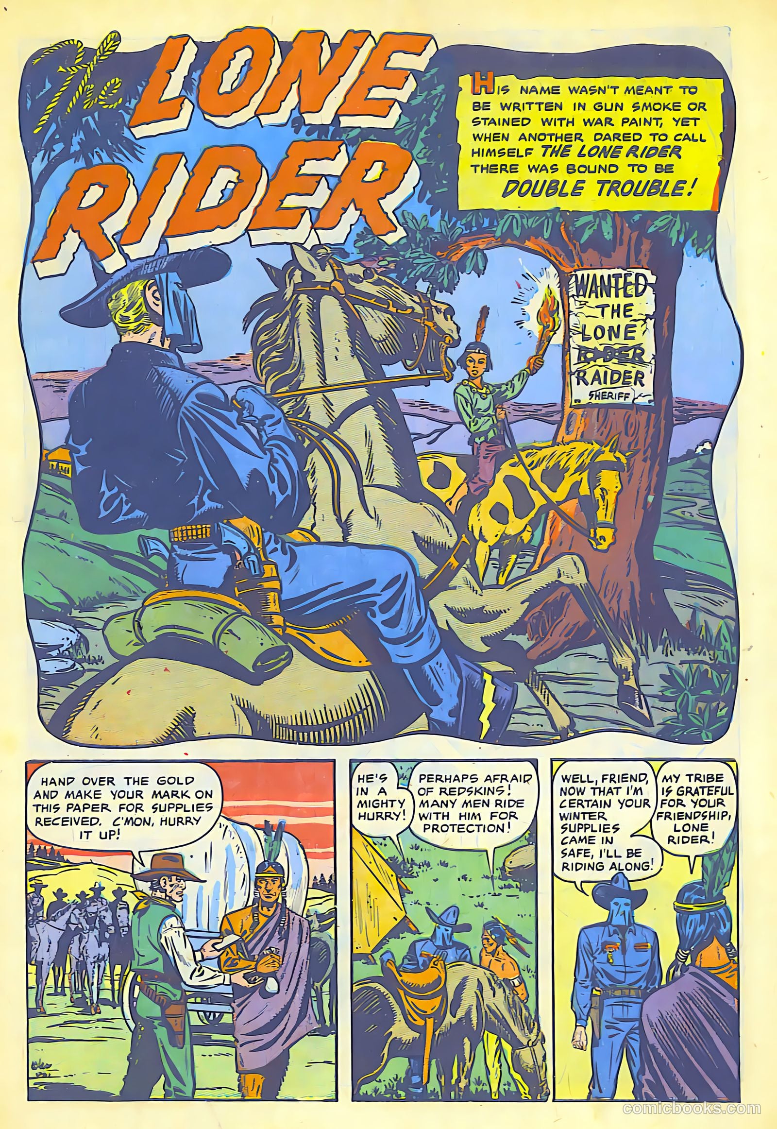 The Lone Rider #1 — page 3 of 52