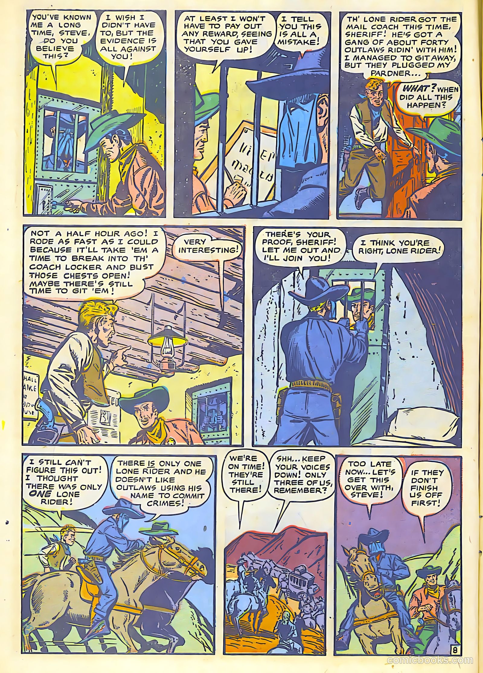 The Lone Rider #1 — page 10 of 52