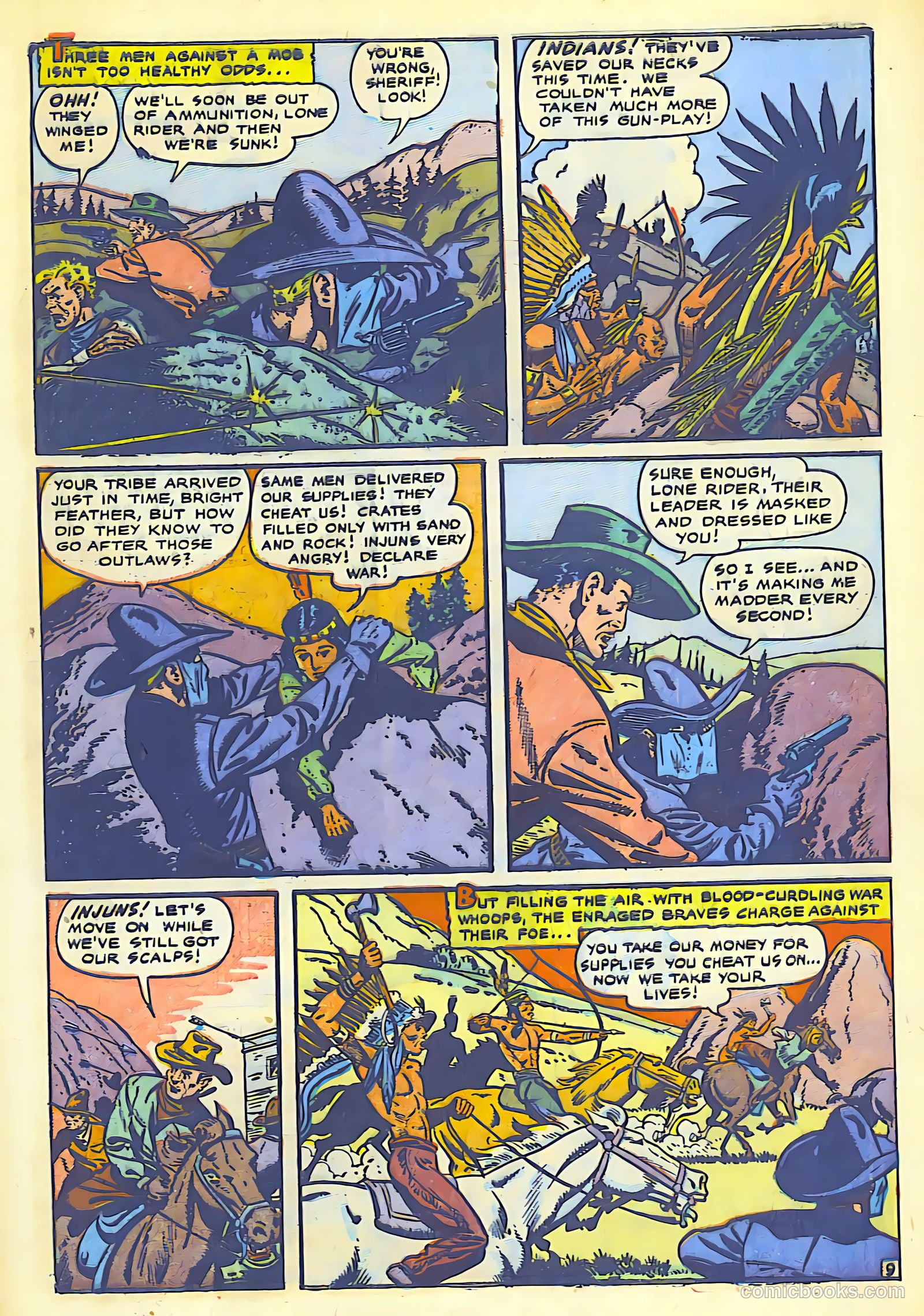 The Lone Rider #1 — page 11 of 52