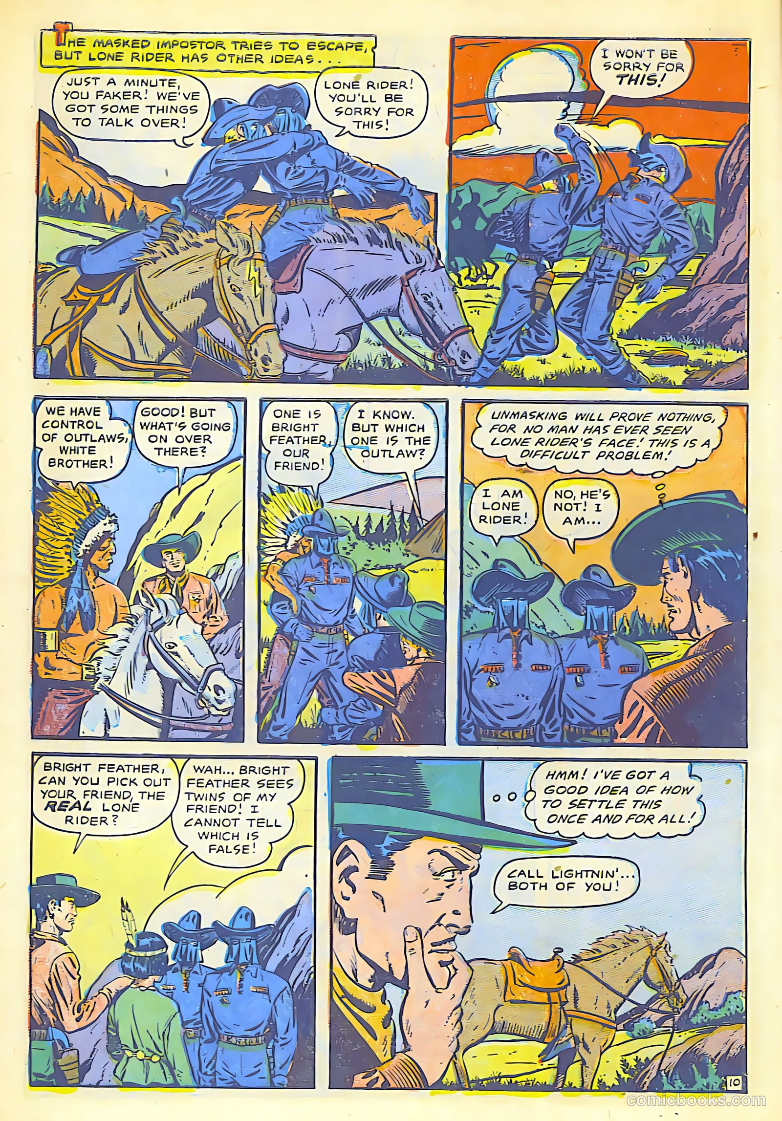 The Lone Rider #1 — page 12 of 52
